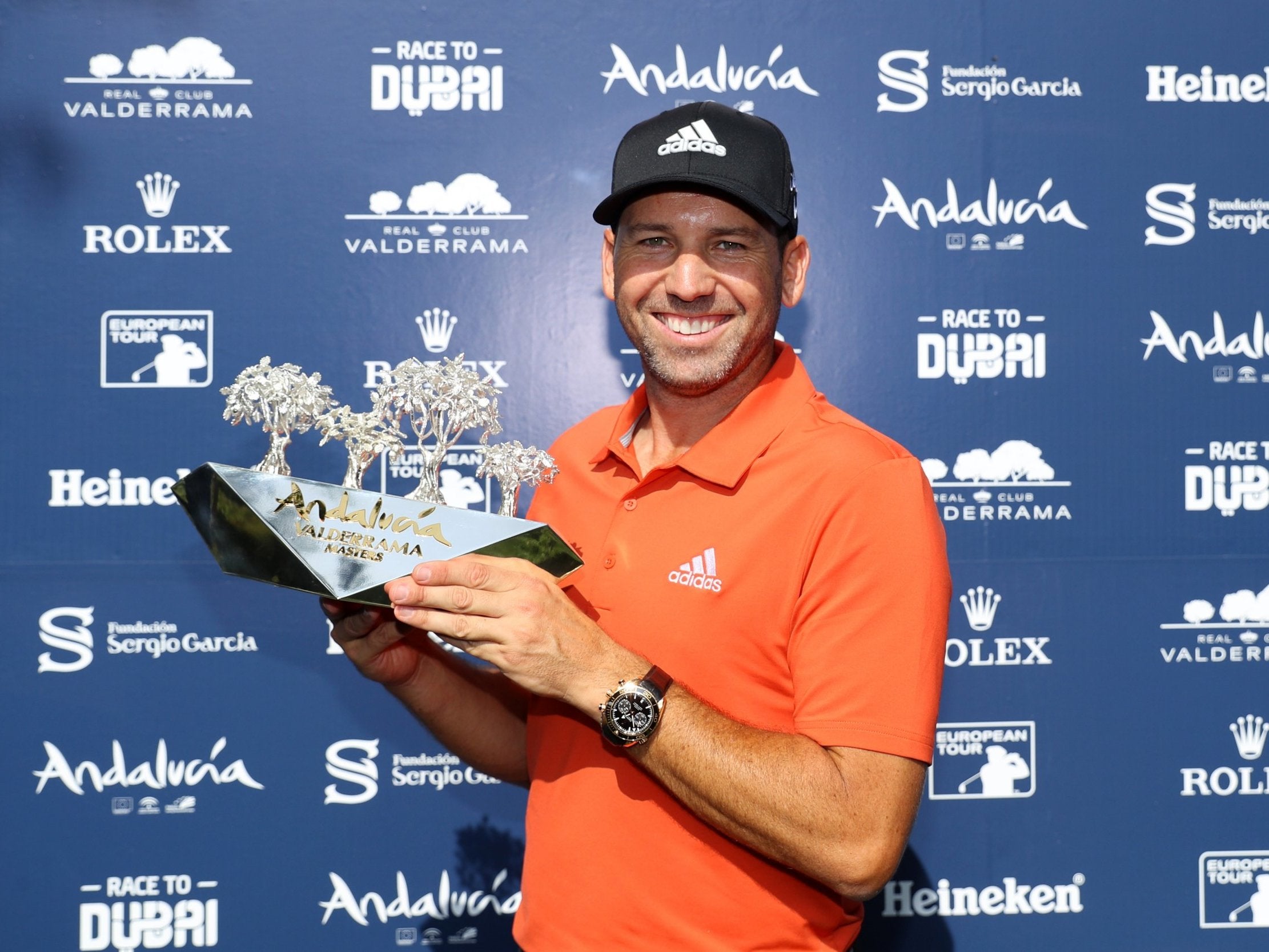 Sergio Garcia won a second consecutive Andalucia Valderrama Masters title