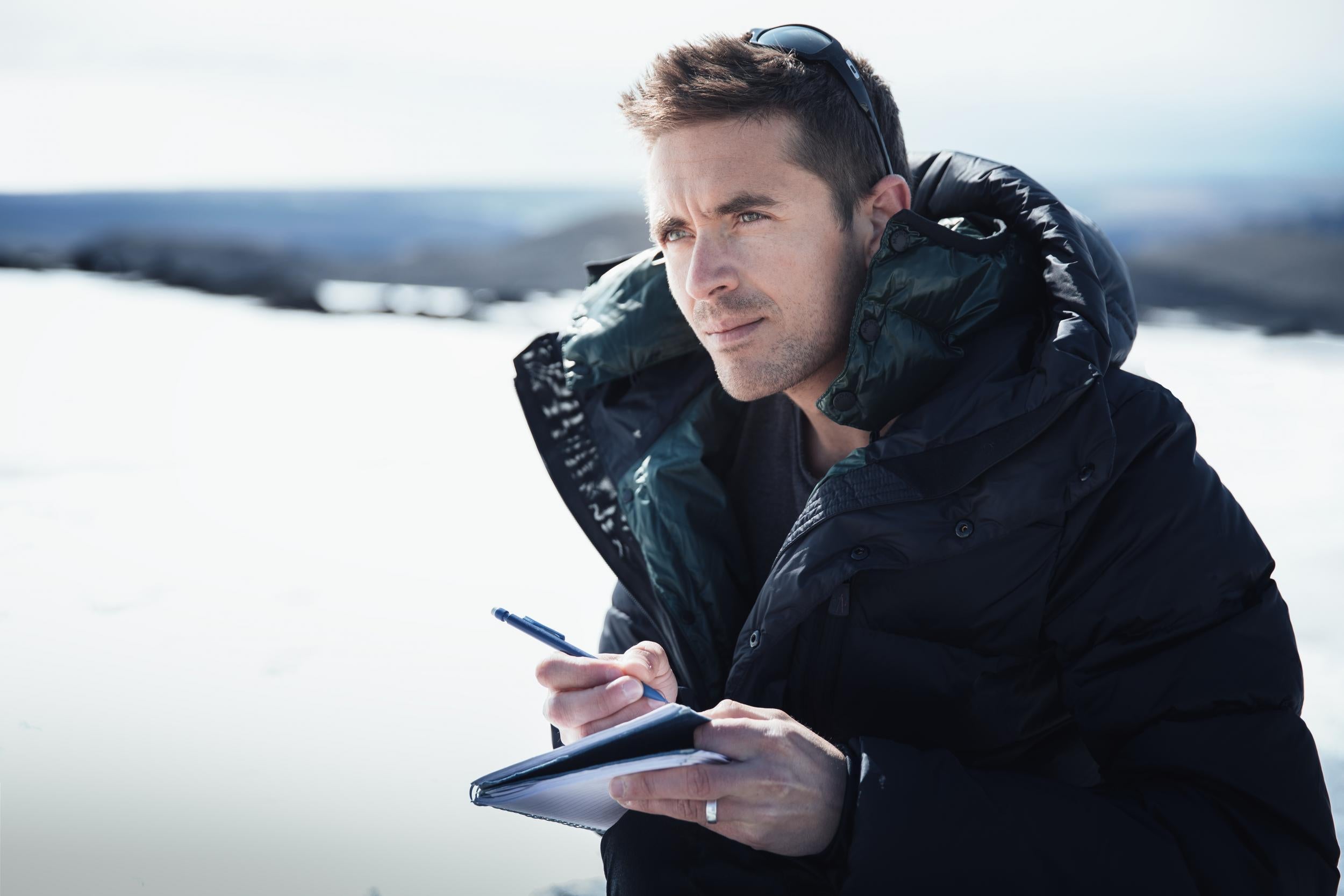 Climate change biologist Joseph Cook