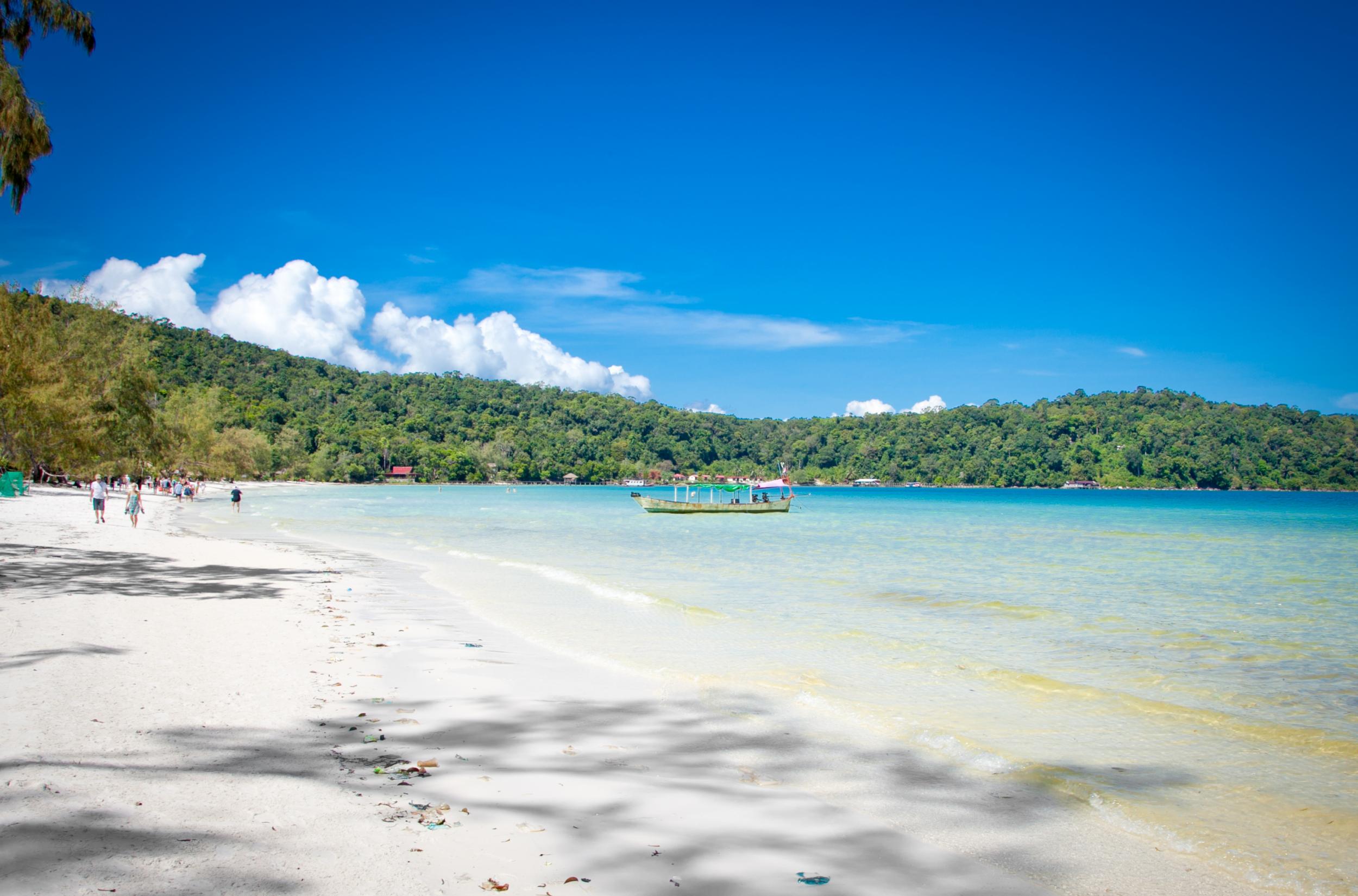 Koh Rong, one of the islands flung off Cambodia's coast