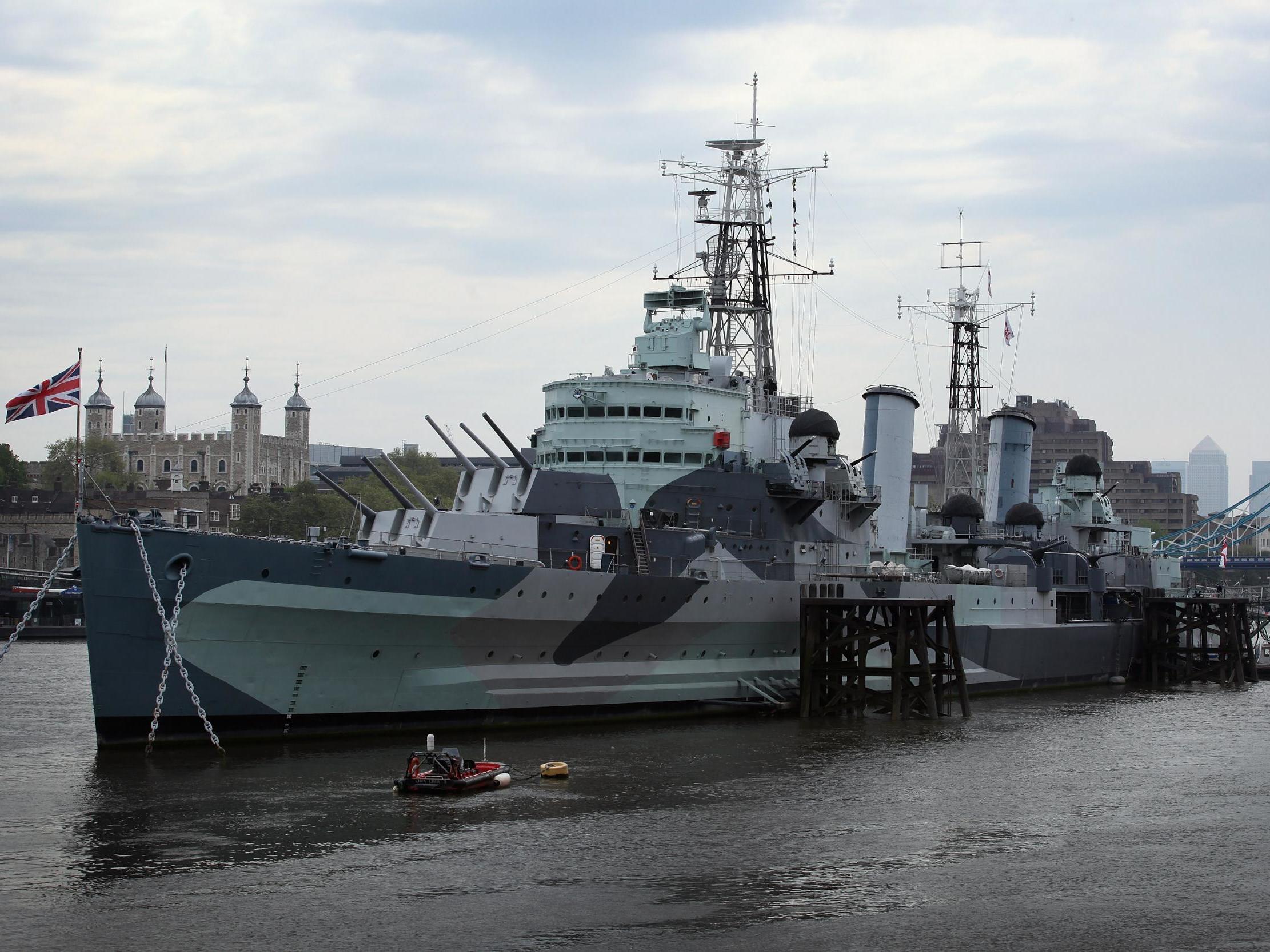 The HMS Belfast