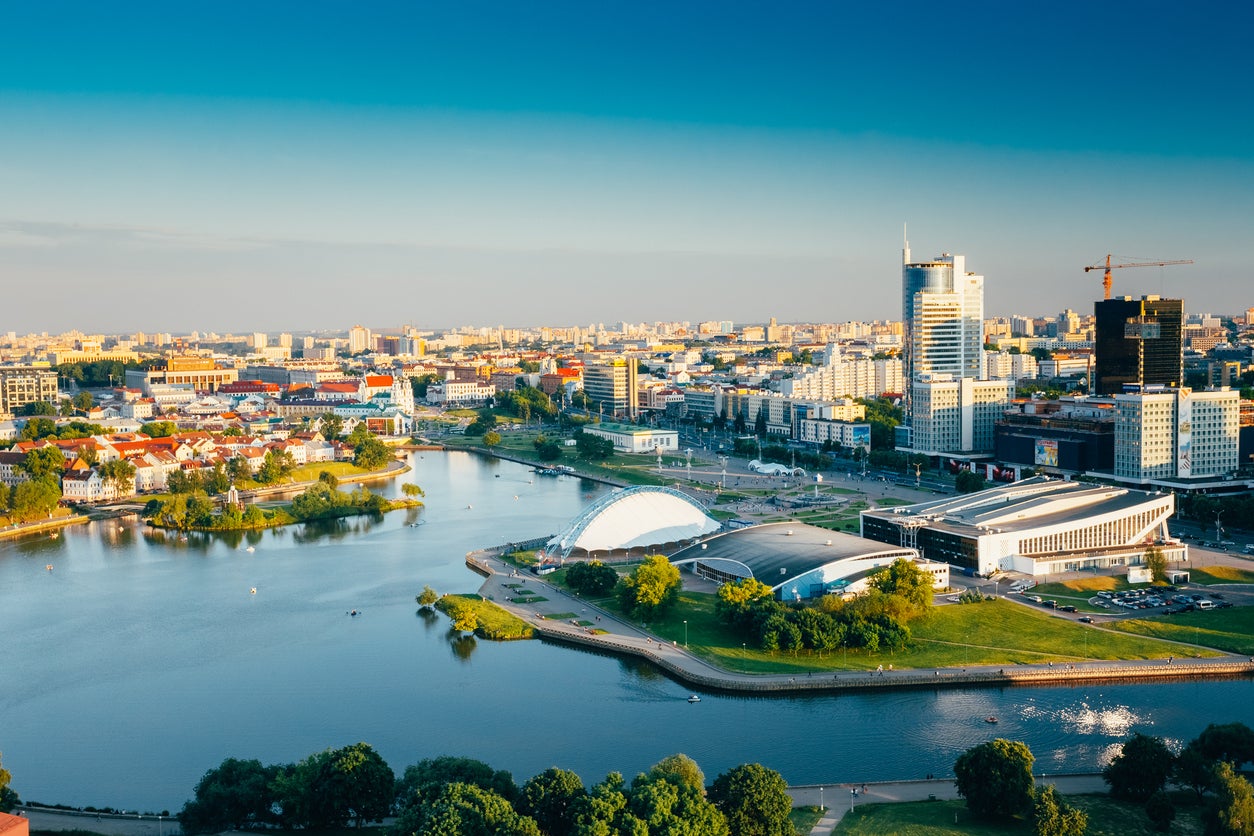 The capital of Belarus is studded with Soviet-era structures