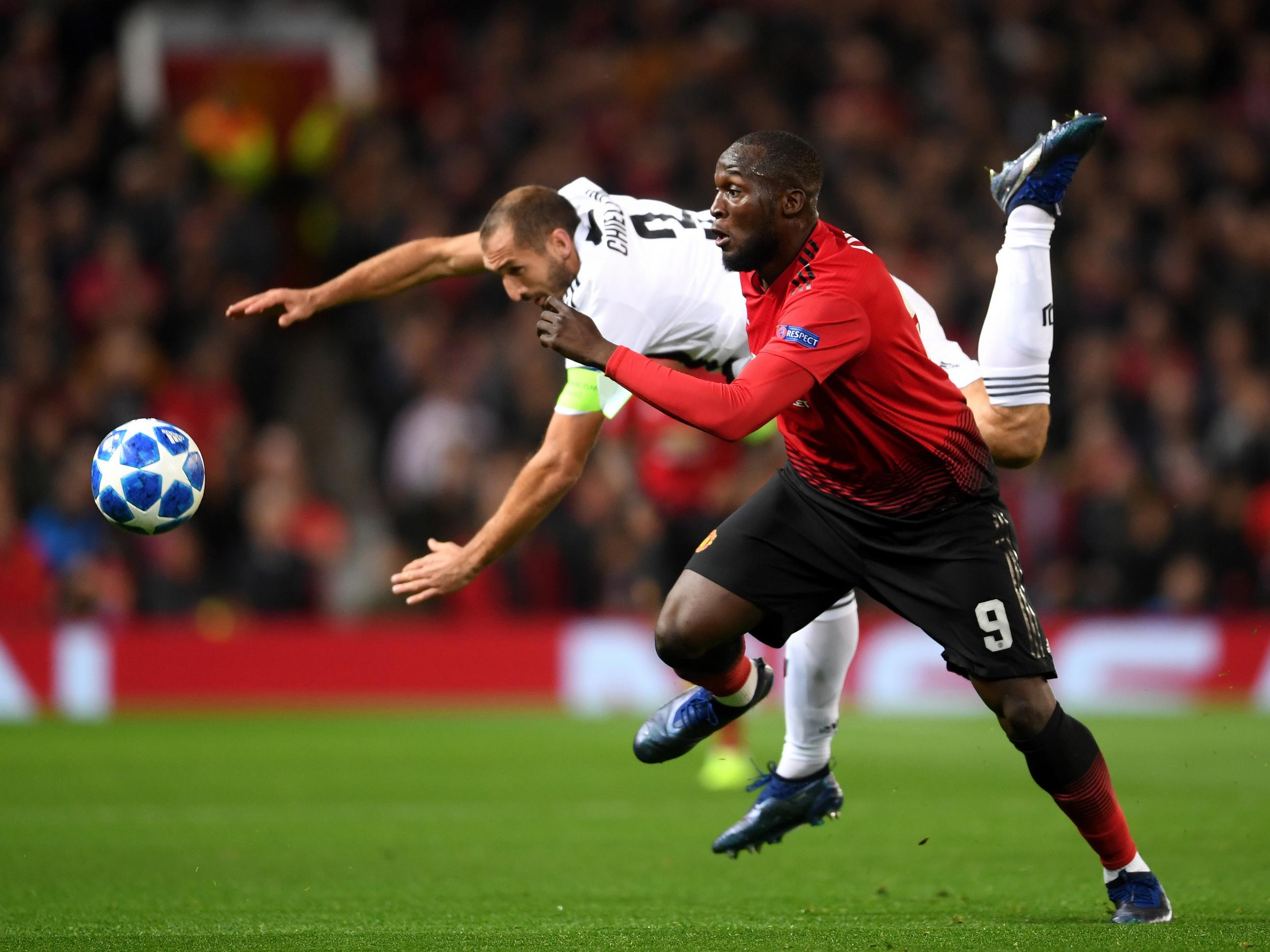 Against the brilliance of Bonucci and Chiellini, Lukaku looked lost