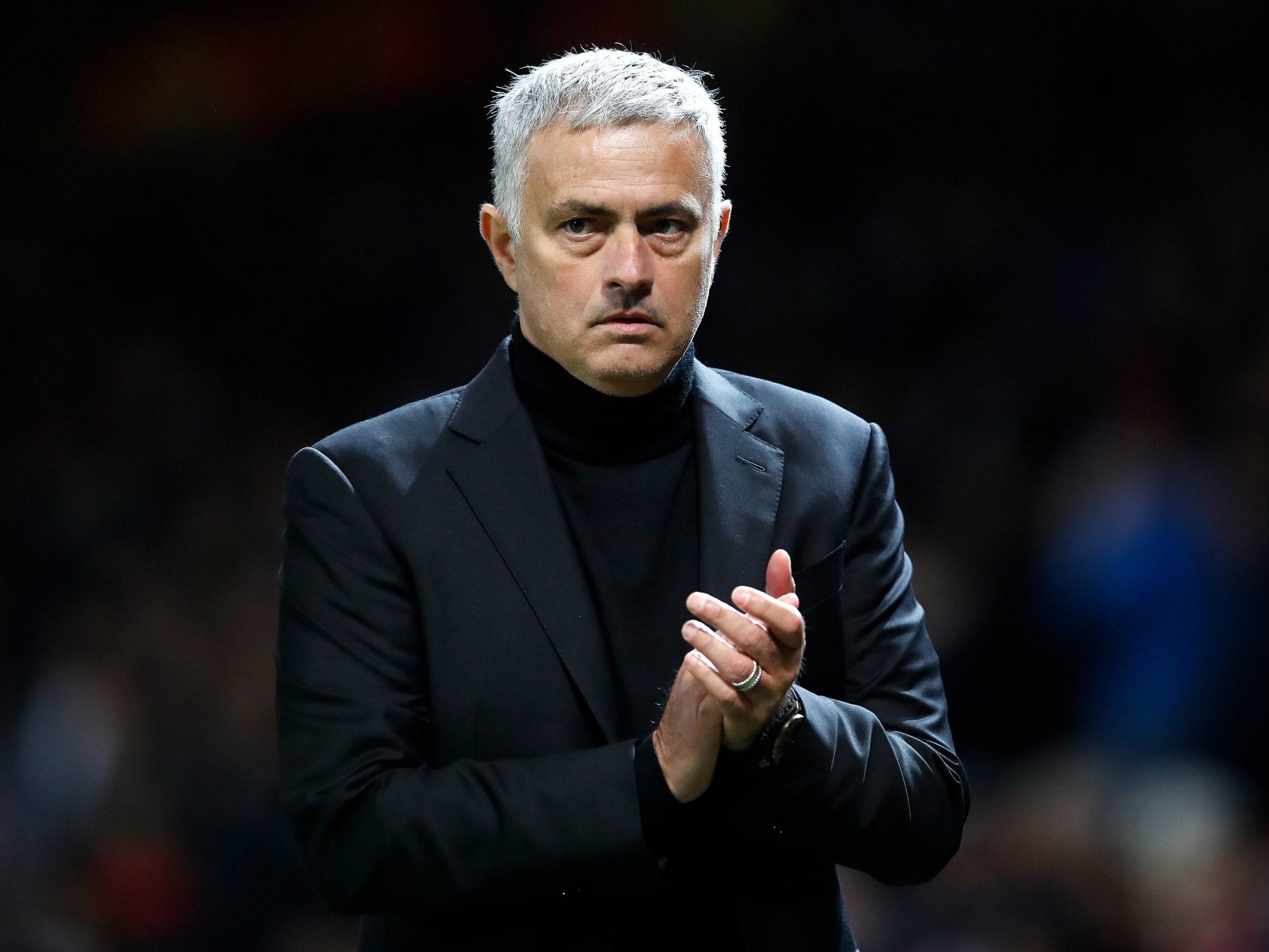 Mourinho attempted to deflect away from United's 1-0 defeat on Tuesday night