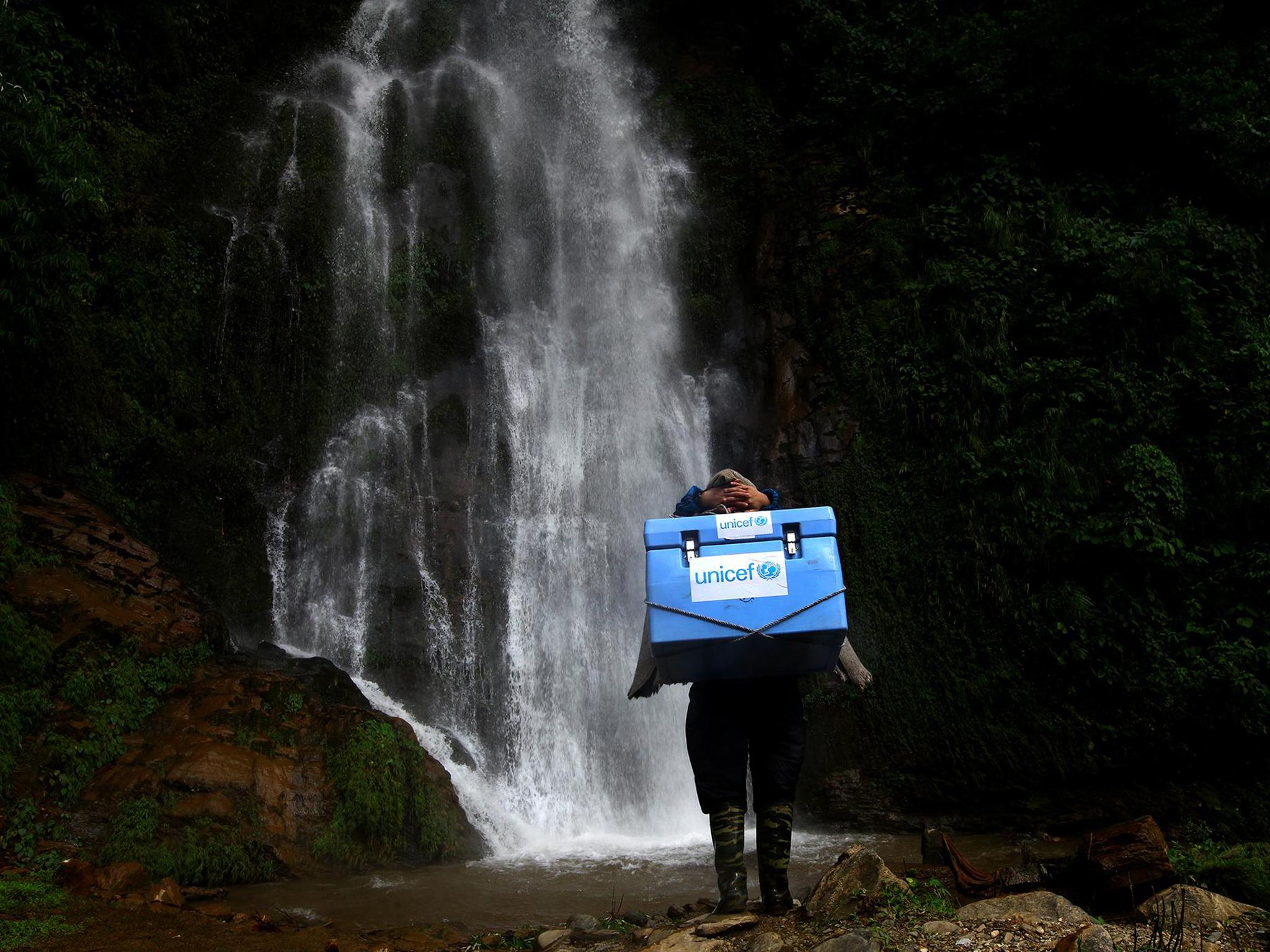 The charity is taking the fight against polio in some of the remotest parts of the world