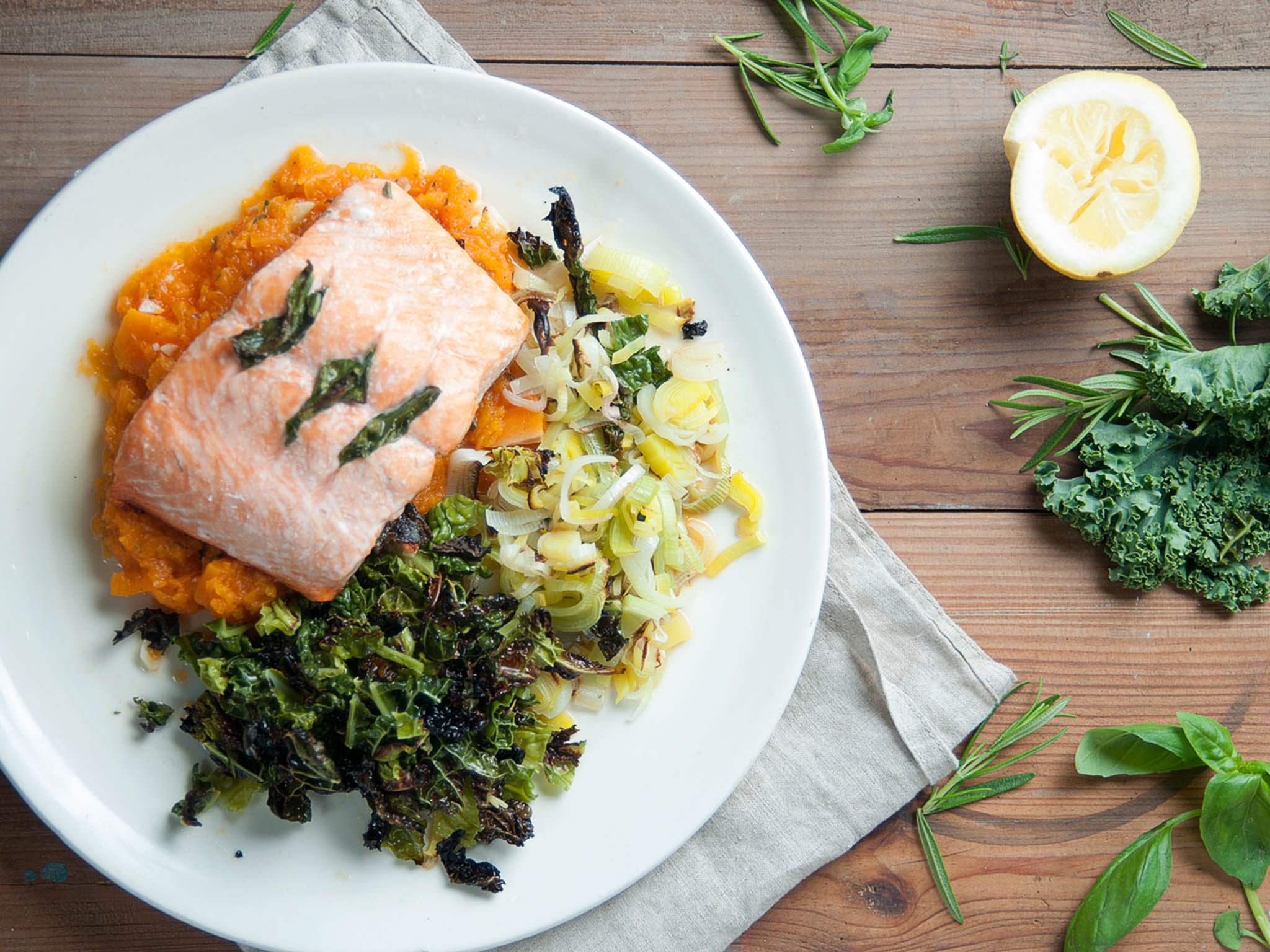 Healthy choice: salmon is a great source of omega-3