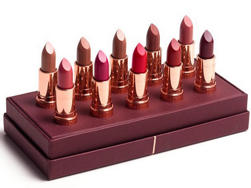 Luxury Lipstick Wardrobe K.I.S.S.I.N.G, £220, Charlotte Tilbury