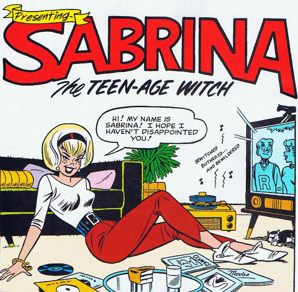 Our introduction to Sabrina came in October 1962