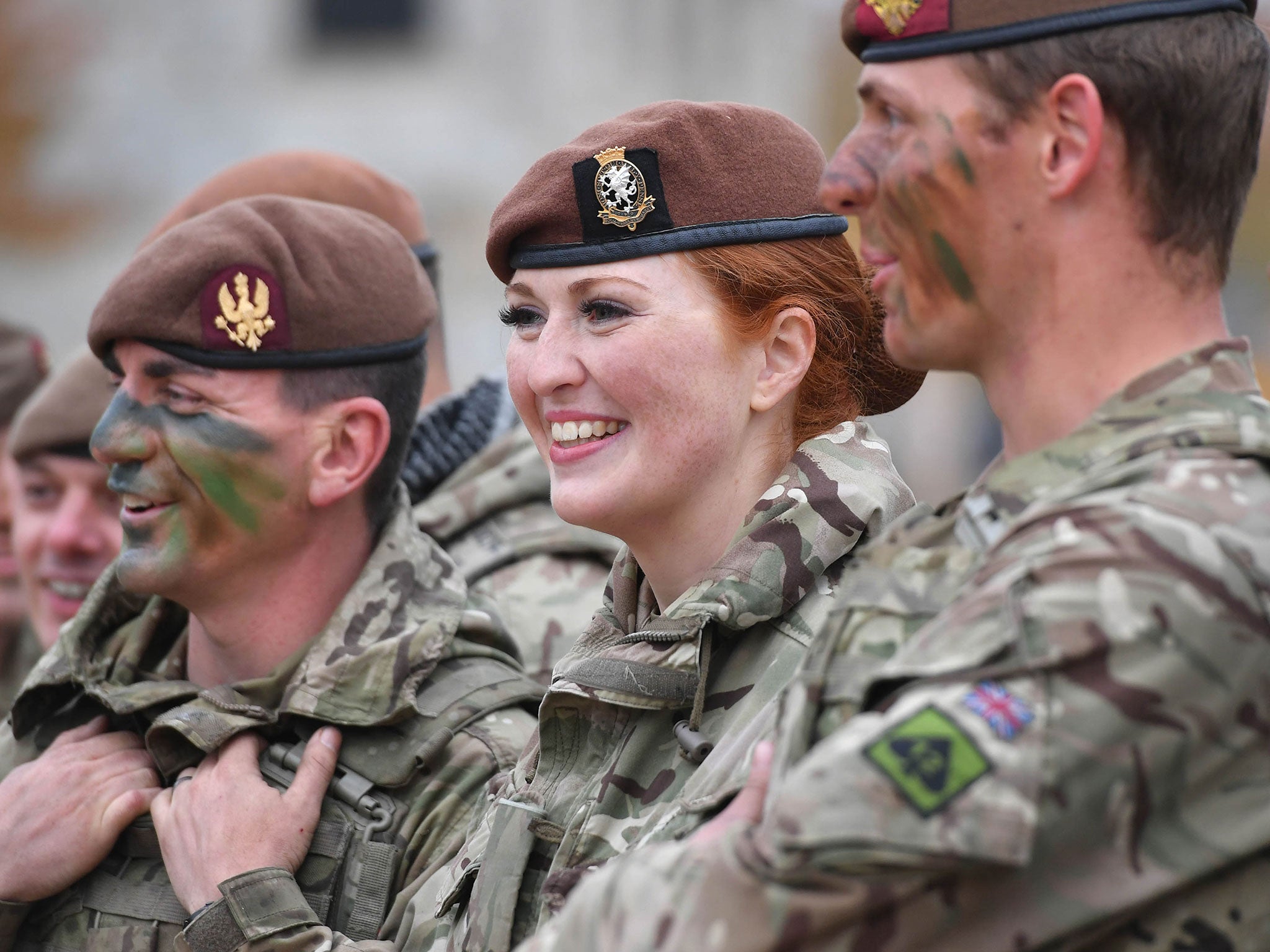 Female soldiers are just as worthy as their male counterparts