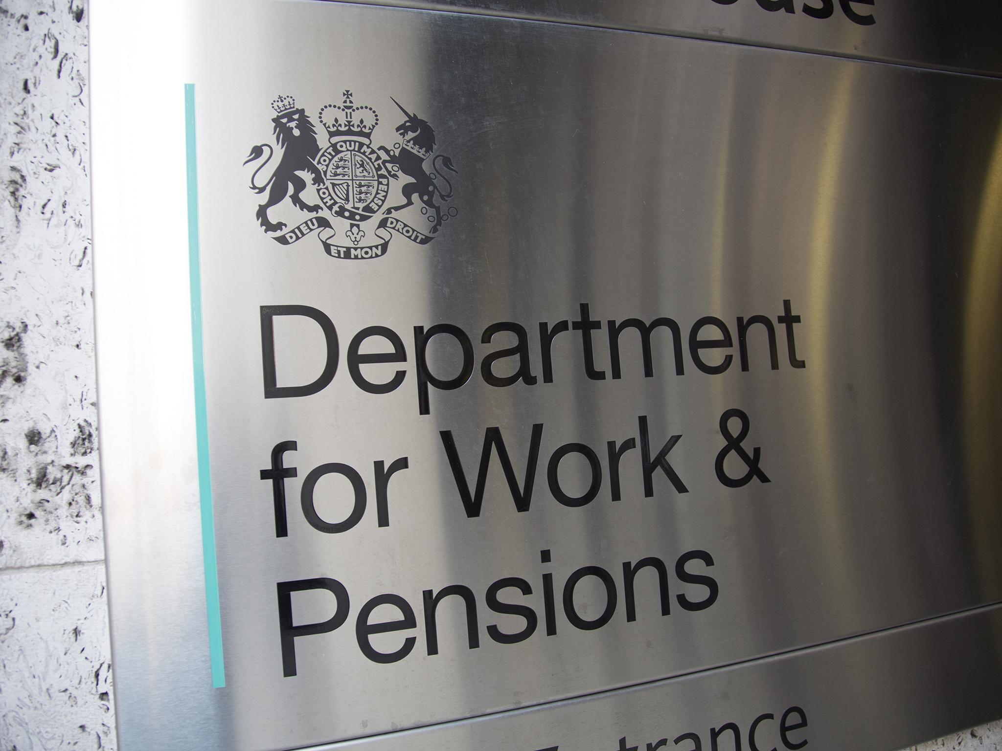 DWP has come under fire for welfare reforms