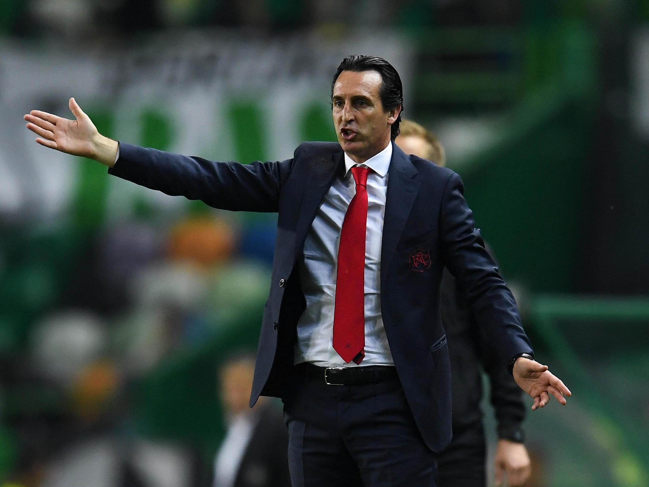 Unai Emery is more focused on taking each game as it comes