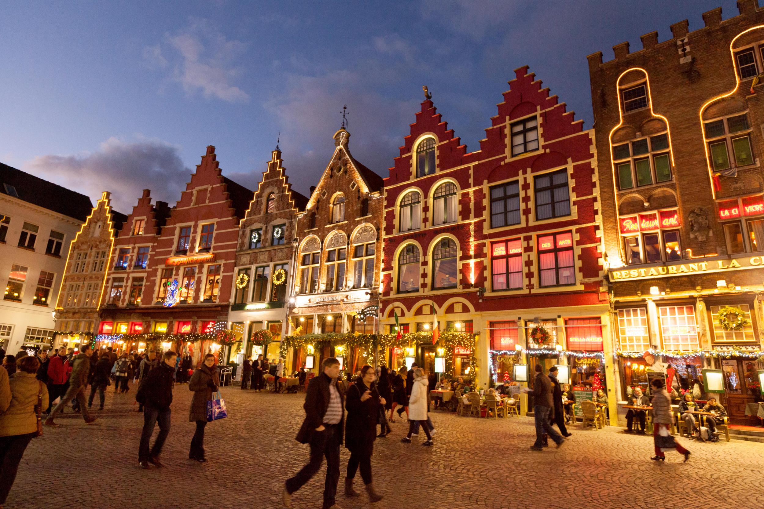 Get into the festive spirit in Bruges