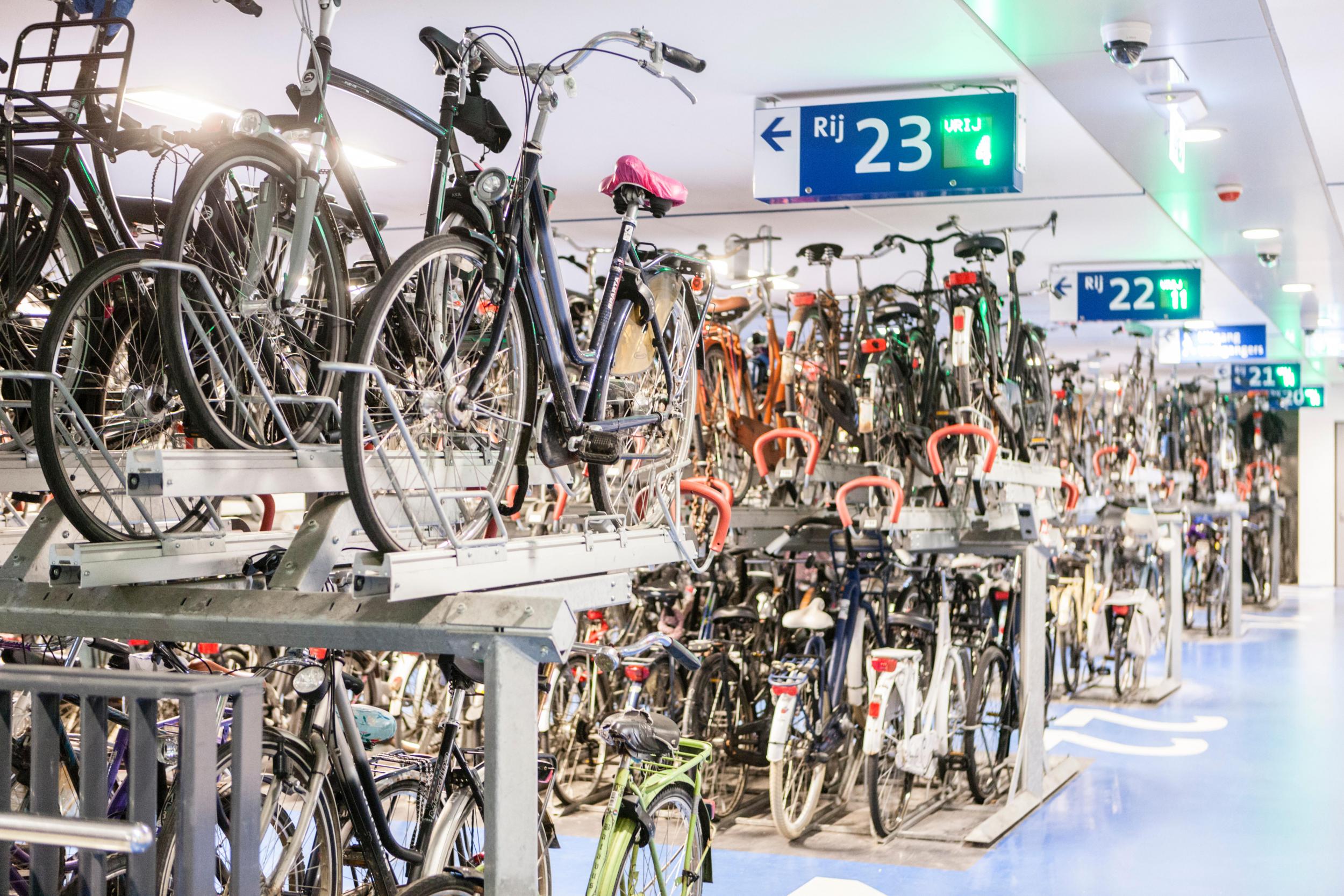 Parking's no problem in cycle-friendly Utrecht