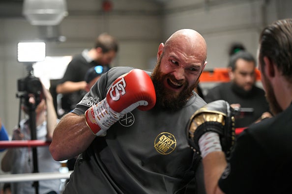 Tyson Fury has relocated to California for his training camp