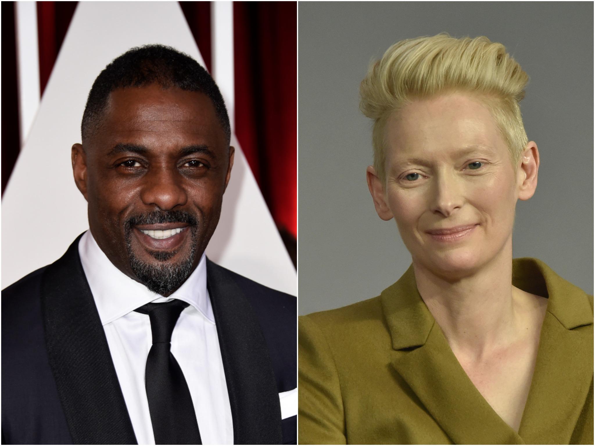 Idris Elba and Tilda Swinton