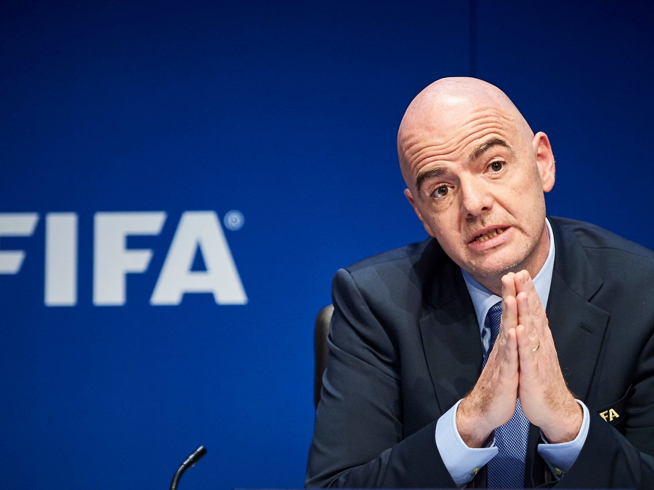 Gianni Infantino has stated his opposition to La Liga's plans