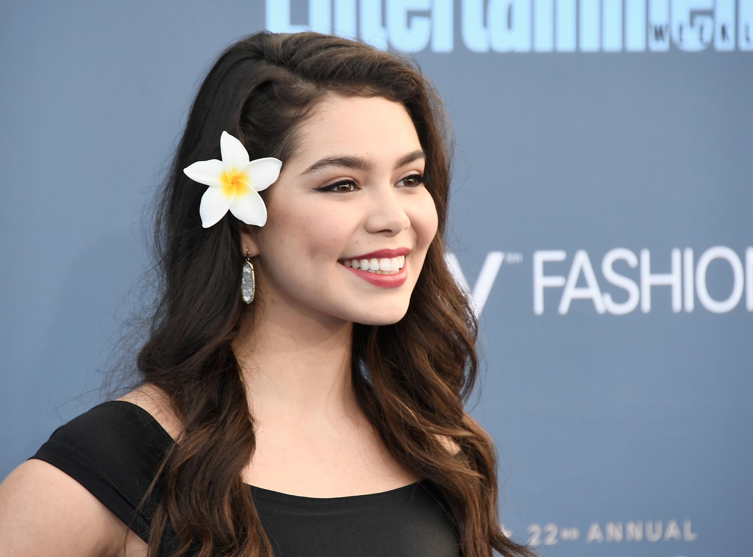 Auli'i Cravalho, star of Moana