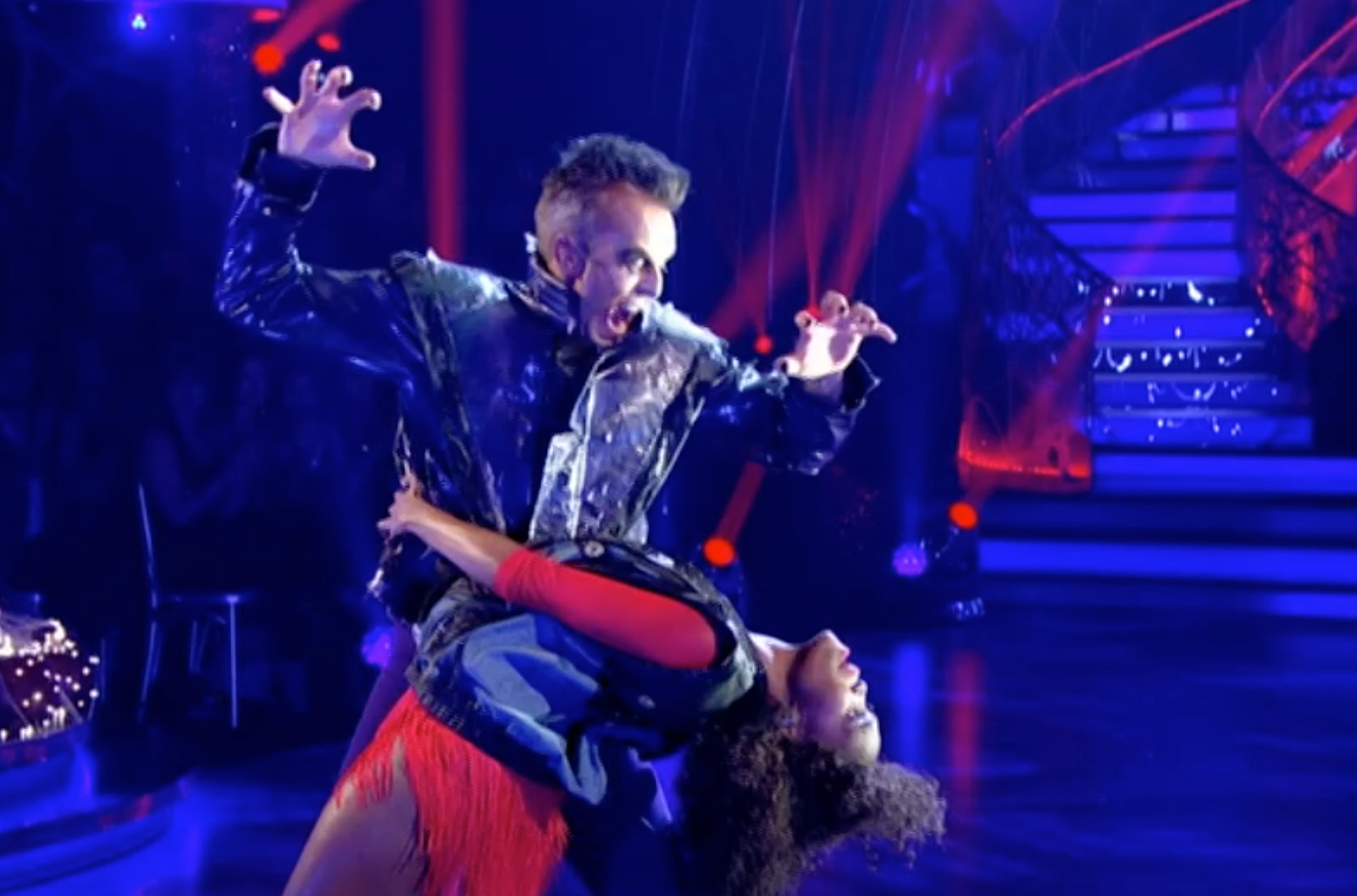 Graeme and Oti dance to 'Thriller' by Michael Jackson for Halloween Week on Strictly Come Dancing