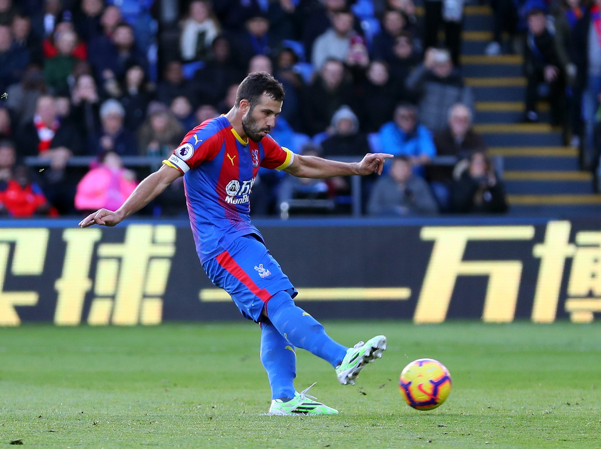 Luka Milivojevic made no mistake from the penalty spot