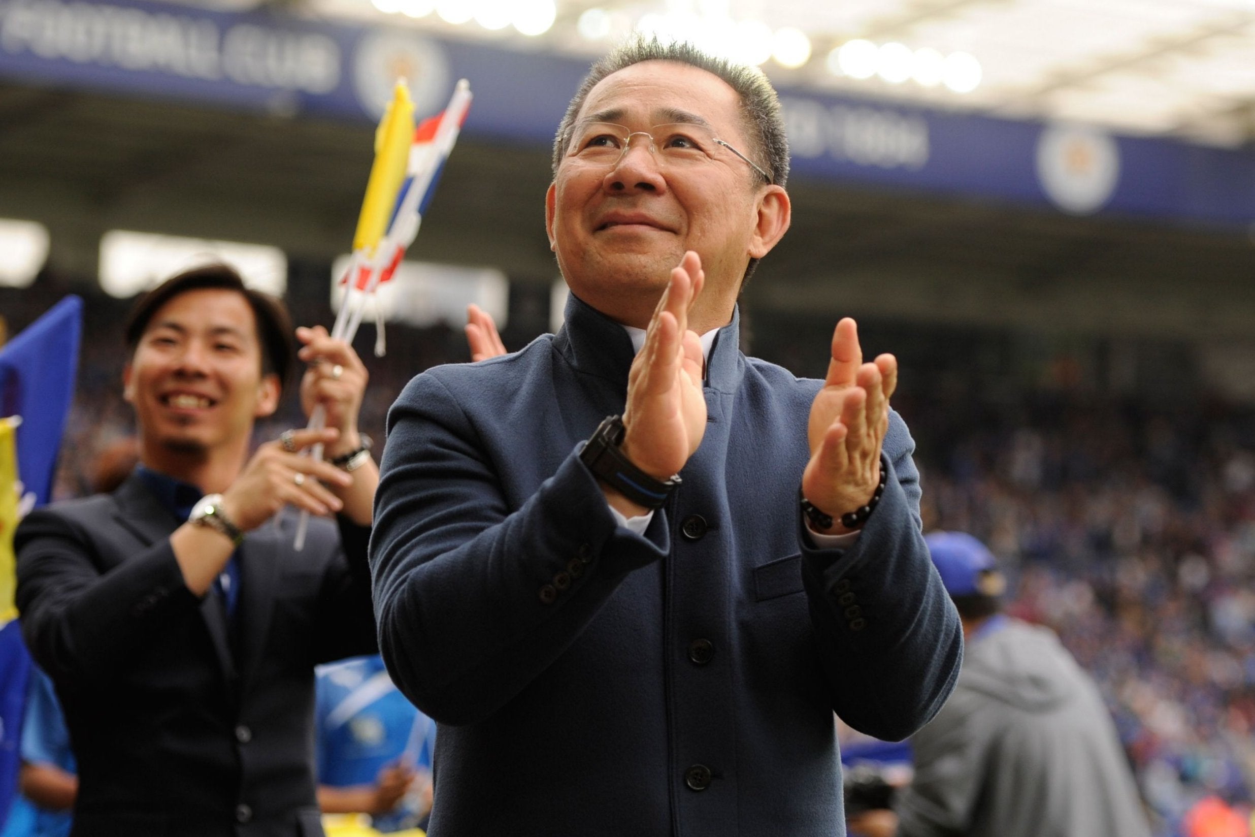 Vichai took over Leicester in 2010