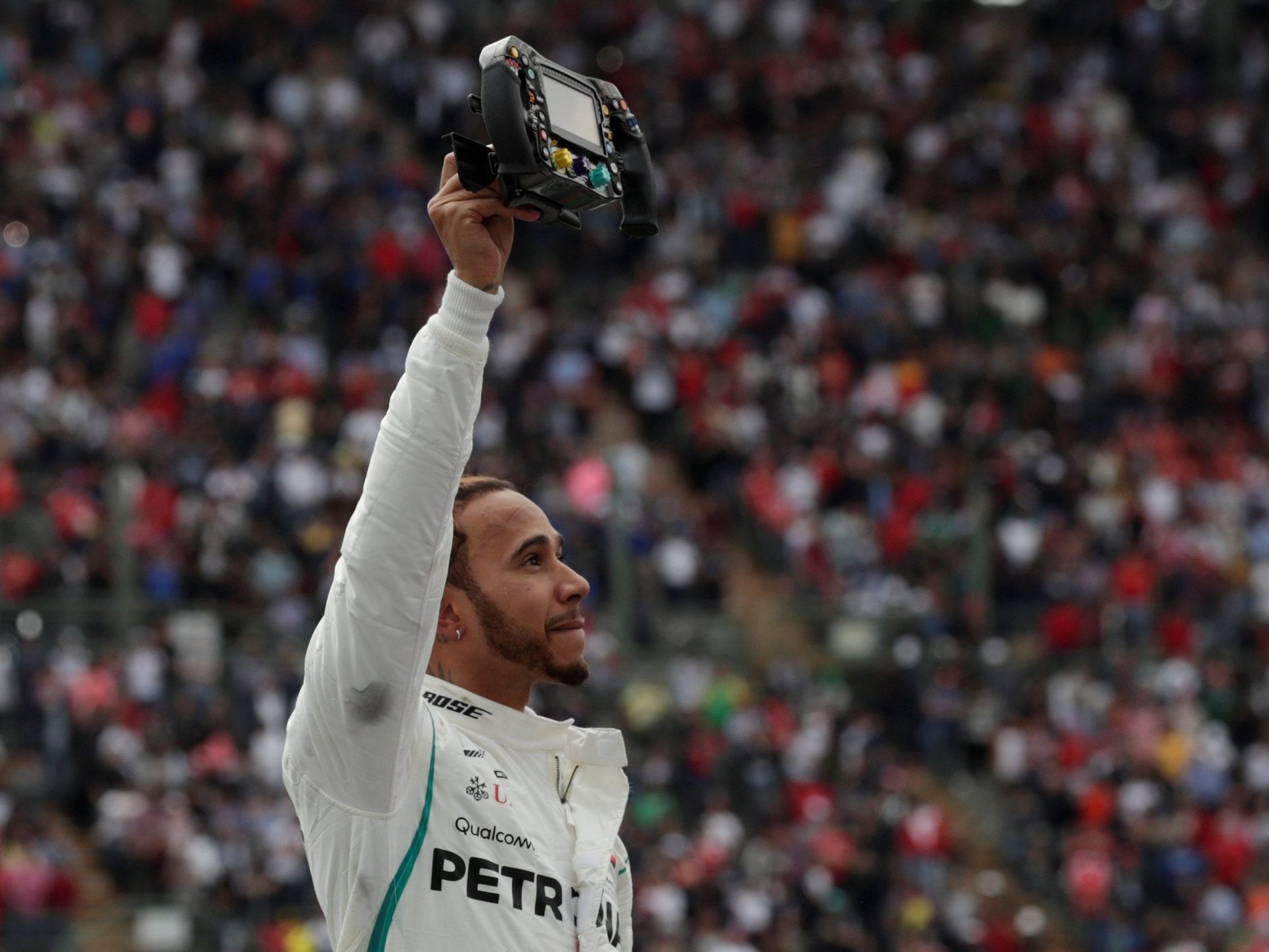 As with his 2017 Championship, the Briton once again sealed the title in Mexico City