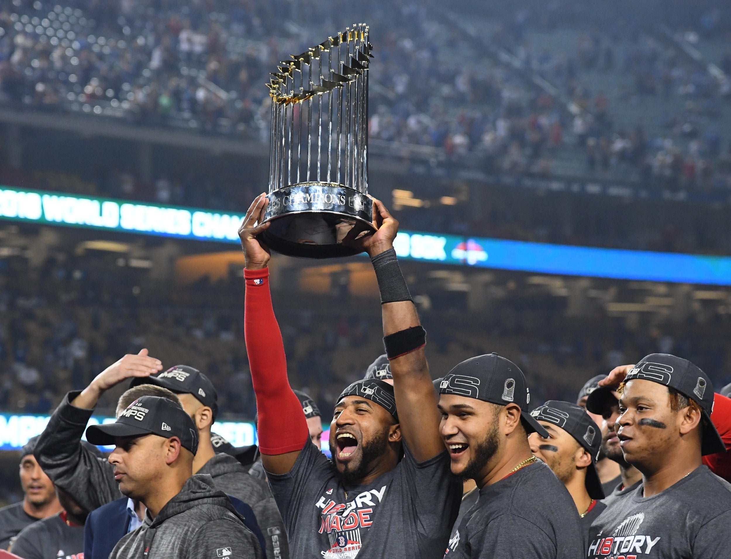 It's a fourth title in the last 15 years for the Red Sox