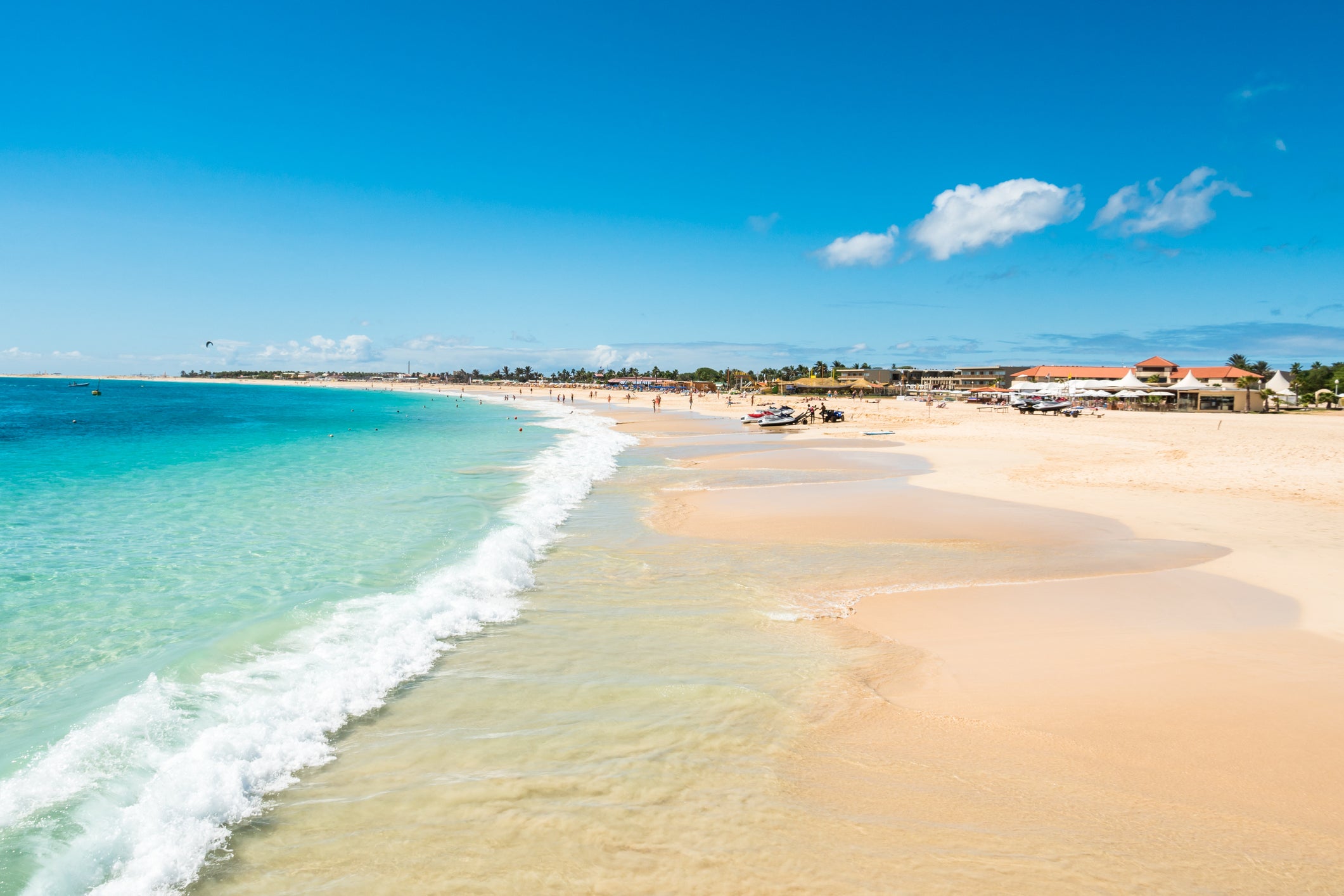 Santa Maria beach in Sal, Cape Verde (Getty/iStockphoto)