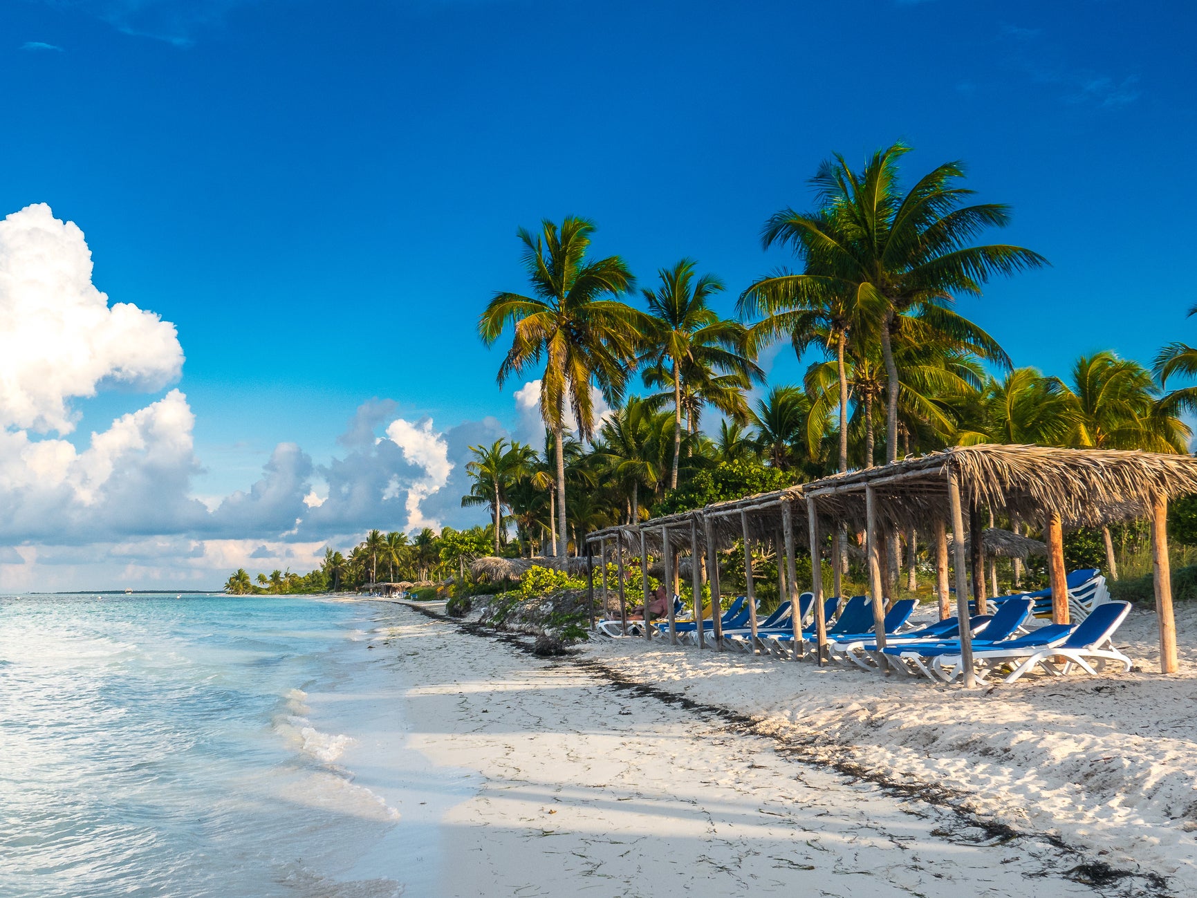 Escape the chill on Cayo Gulliermo in Cuba