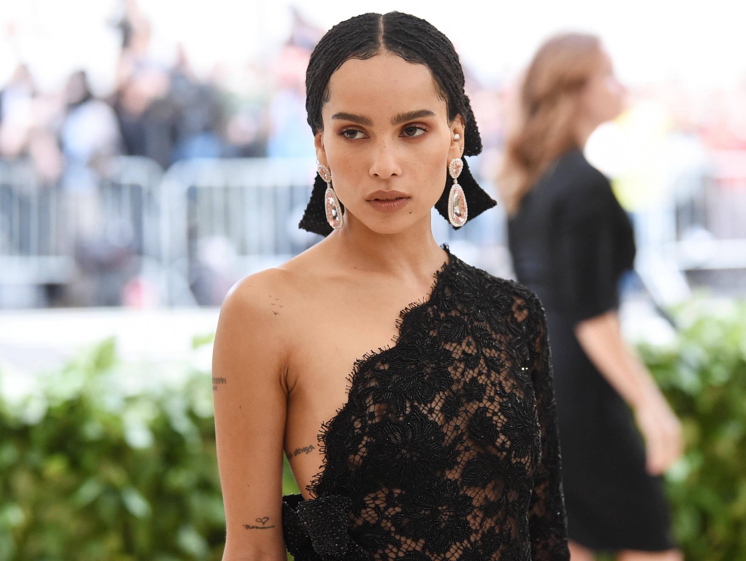 Zoe Kravitz at the Met Gala, 2018