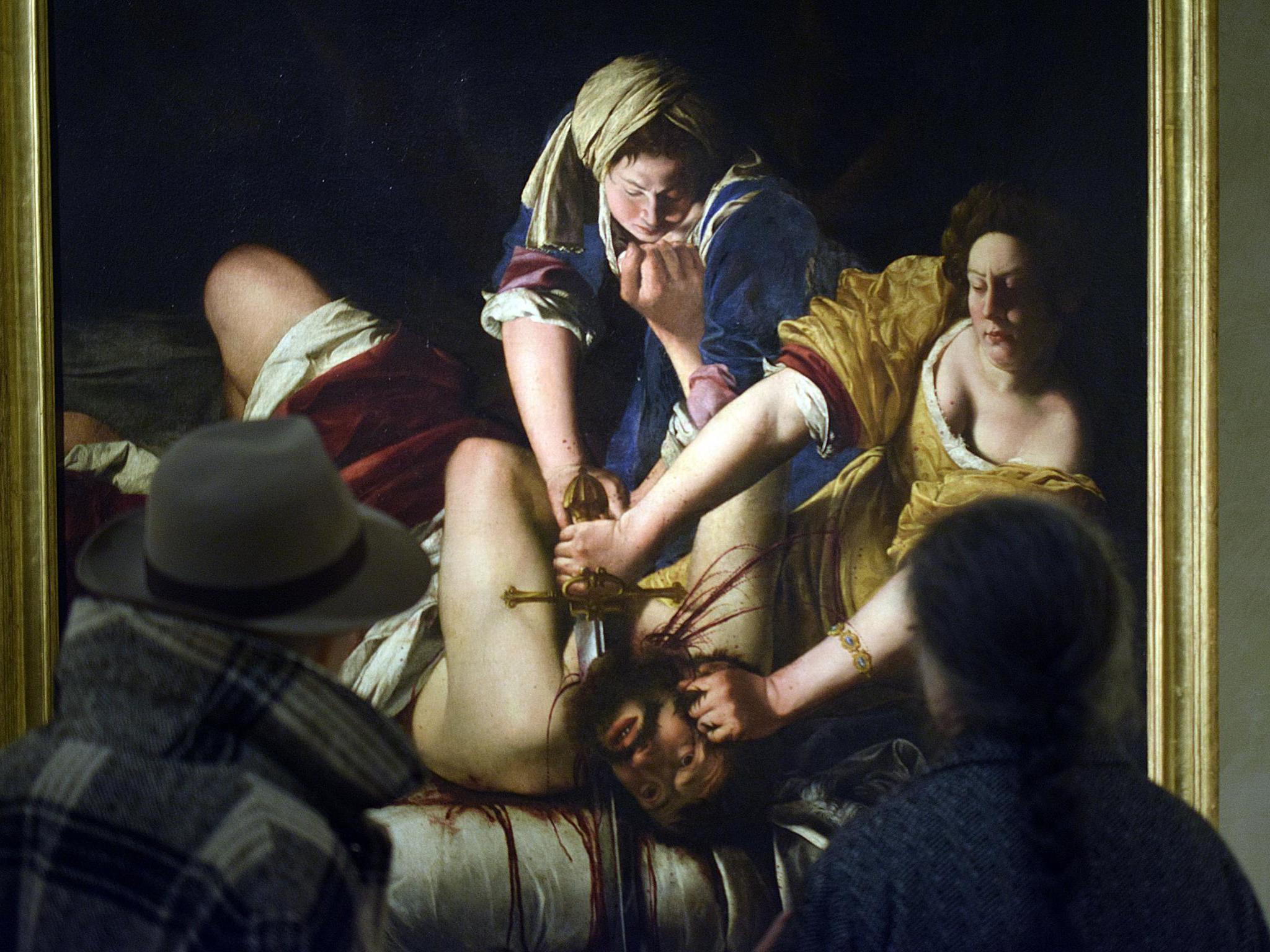 ‘Judith Slaying Holofernes’ (1614) in the Palazzo Braschi, Rome (Photo: Mimmo Frassineti)