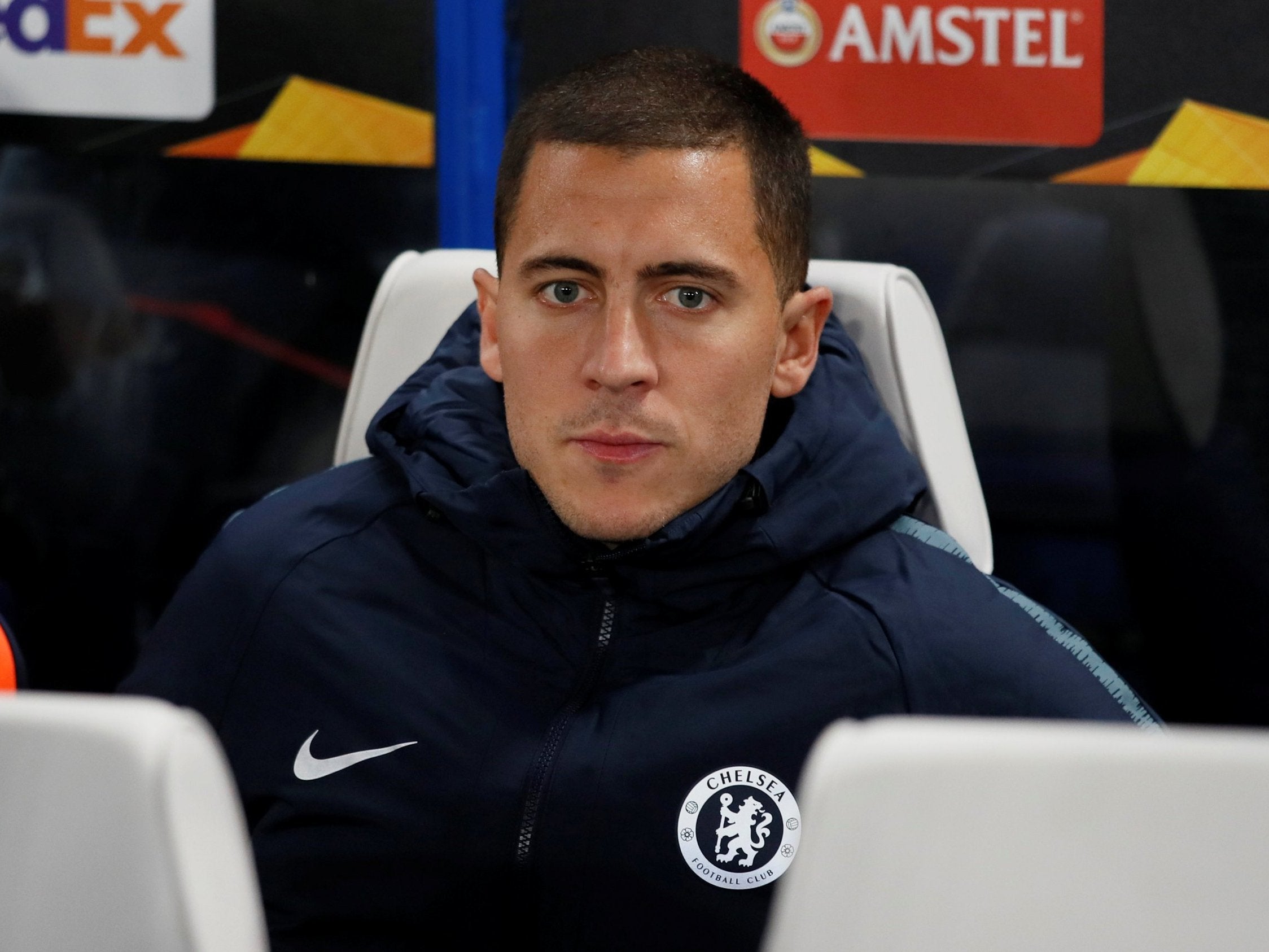 Hazard has been managing a back injury (Reuters)