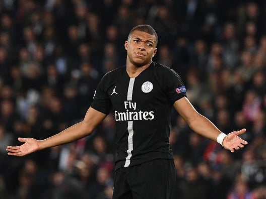 Kylian Mbappe has scored ten goals in eleven games in Ligue 1 this season