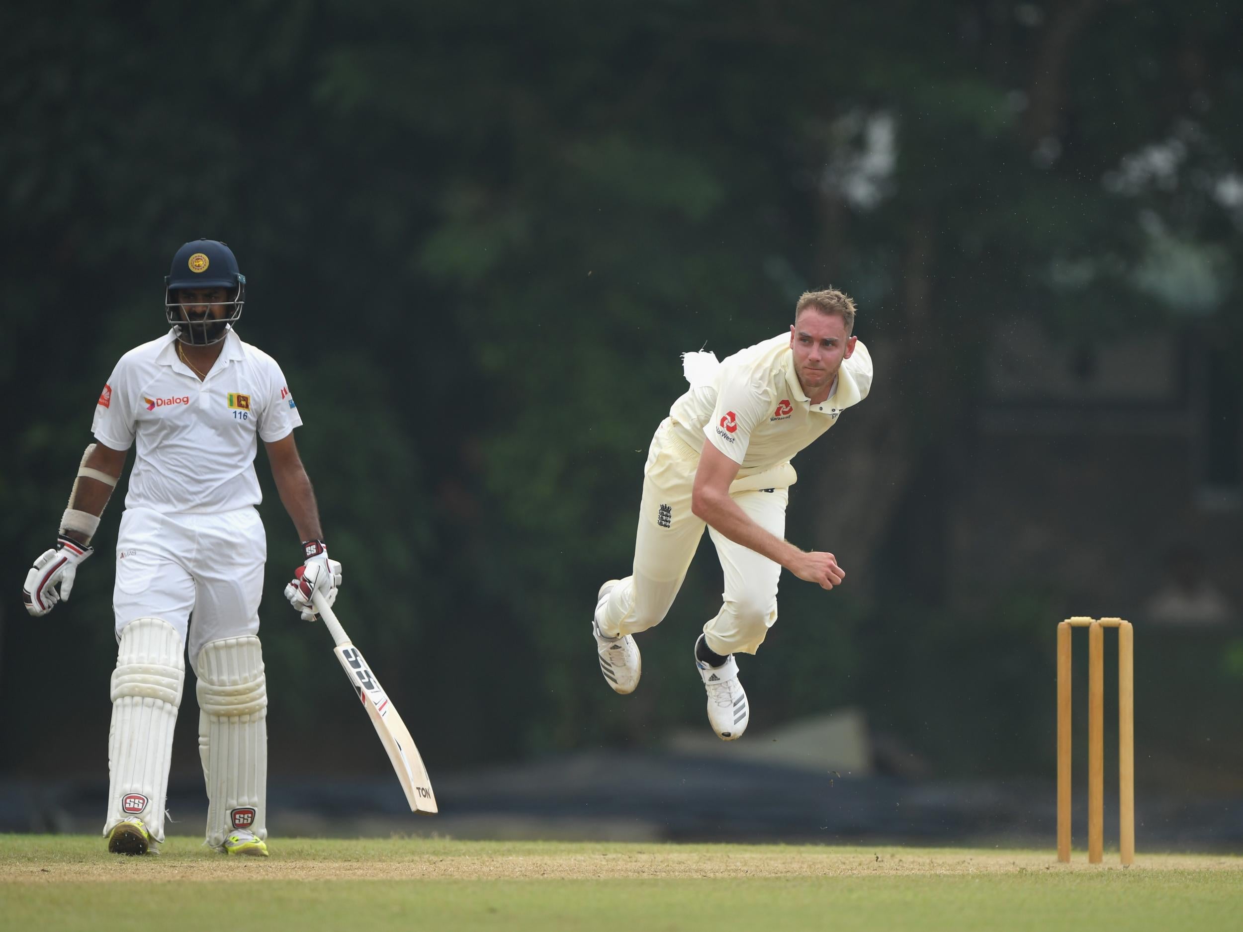 Stuart Broad and James Anderson took one wicket between them