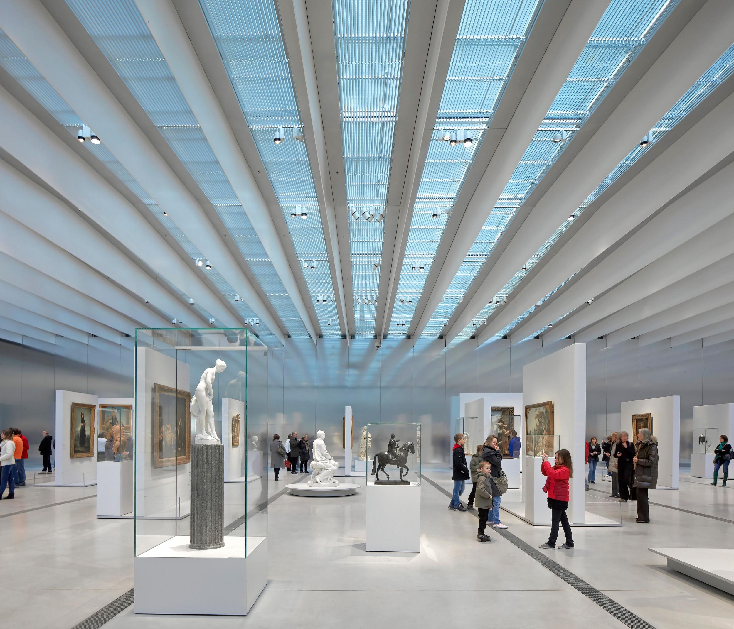 The Louvre-Lens includes artefacts on loan from it's Parisian big sister