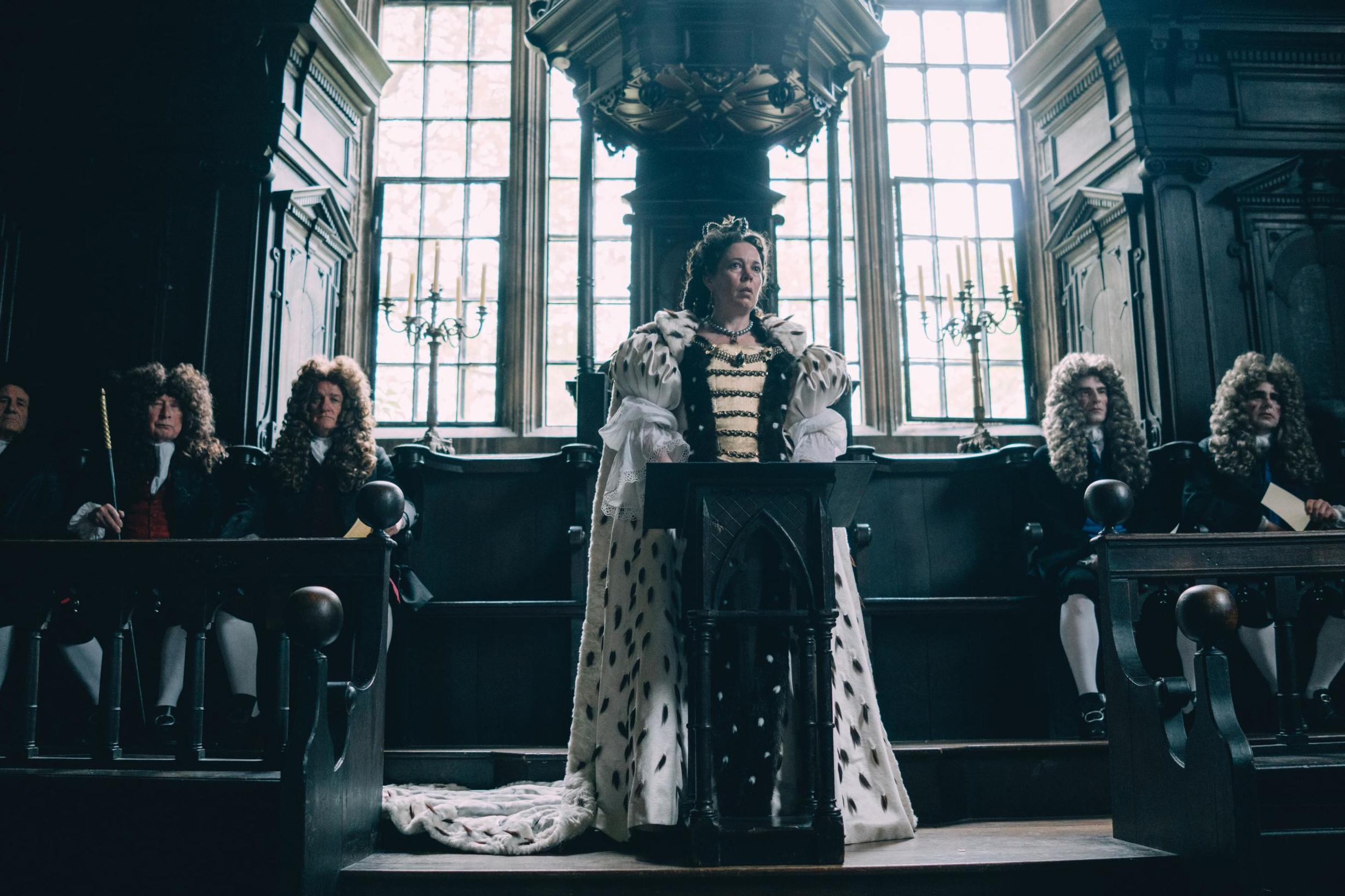 Olivia Colman in 'The Favourite'