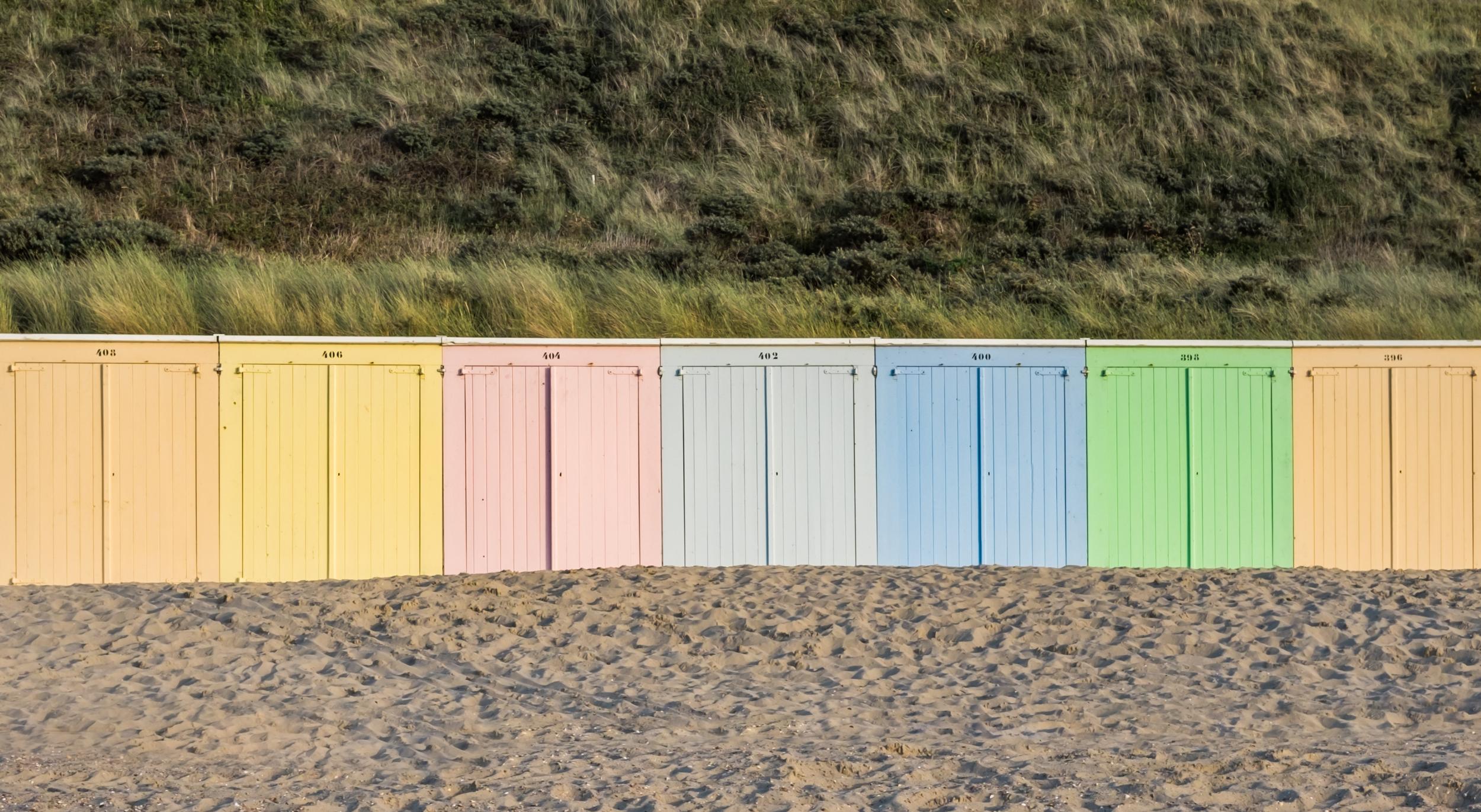 On the beach at Domburg