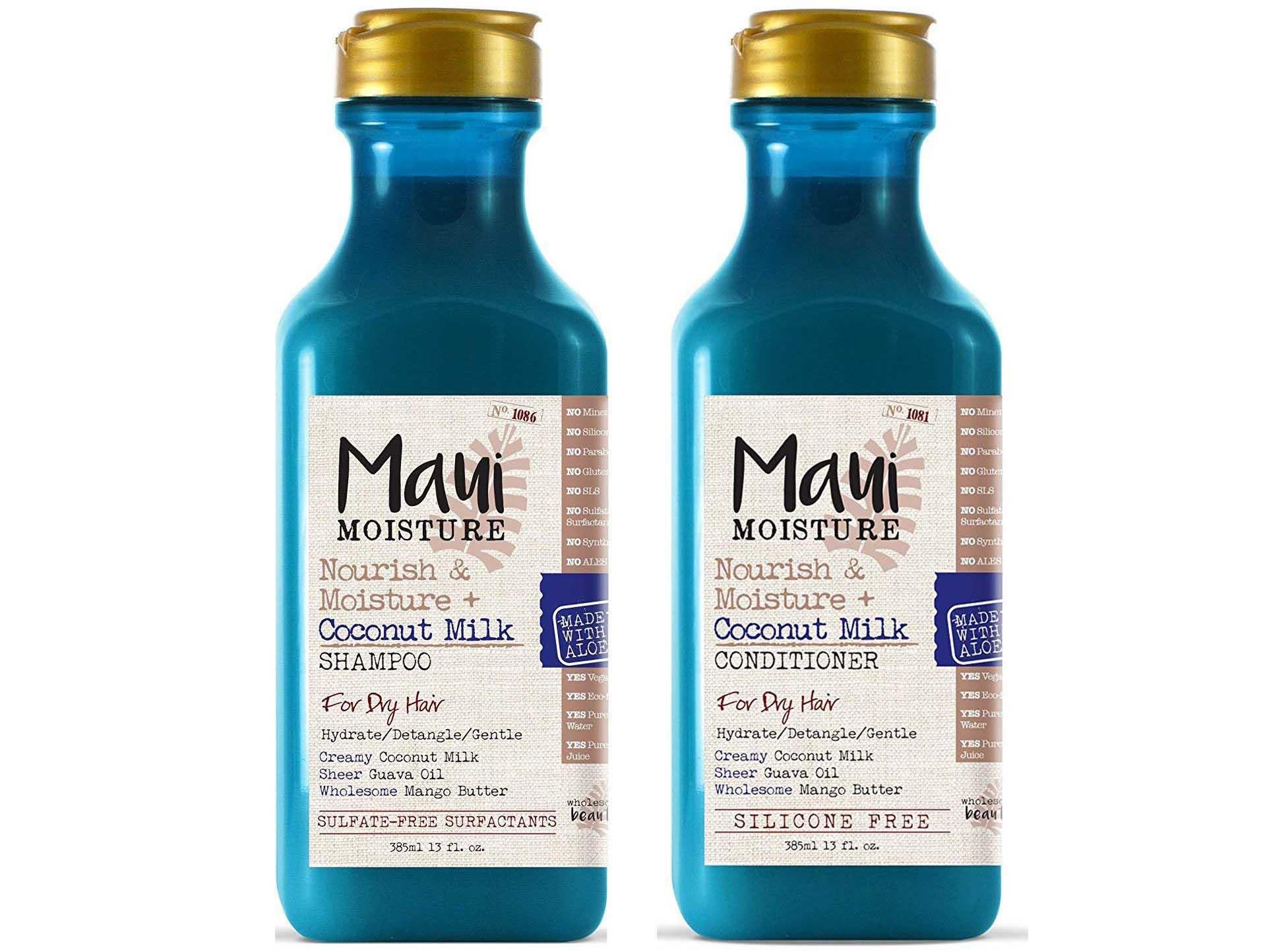 Maui Nourish &amp; Moisture Coconut Milk Shampoo, £5.99 and Conditioner, £5.99, Boots