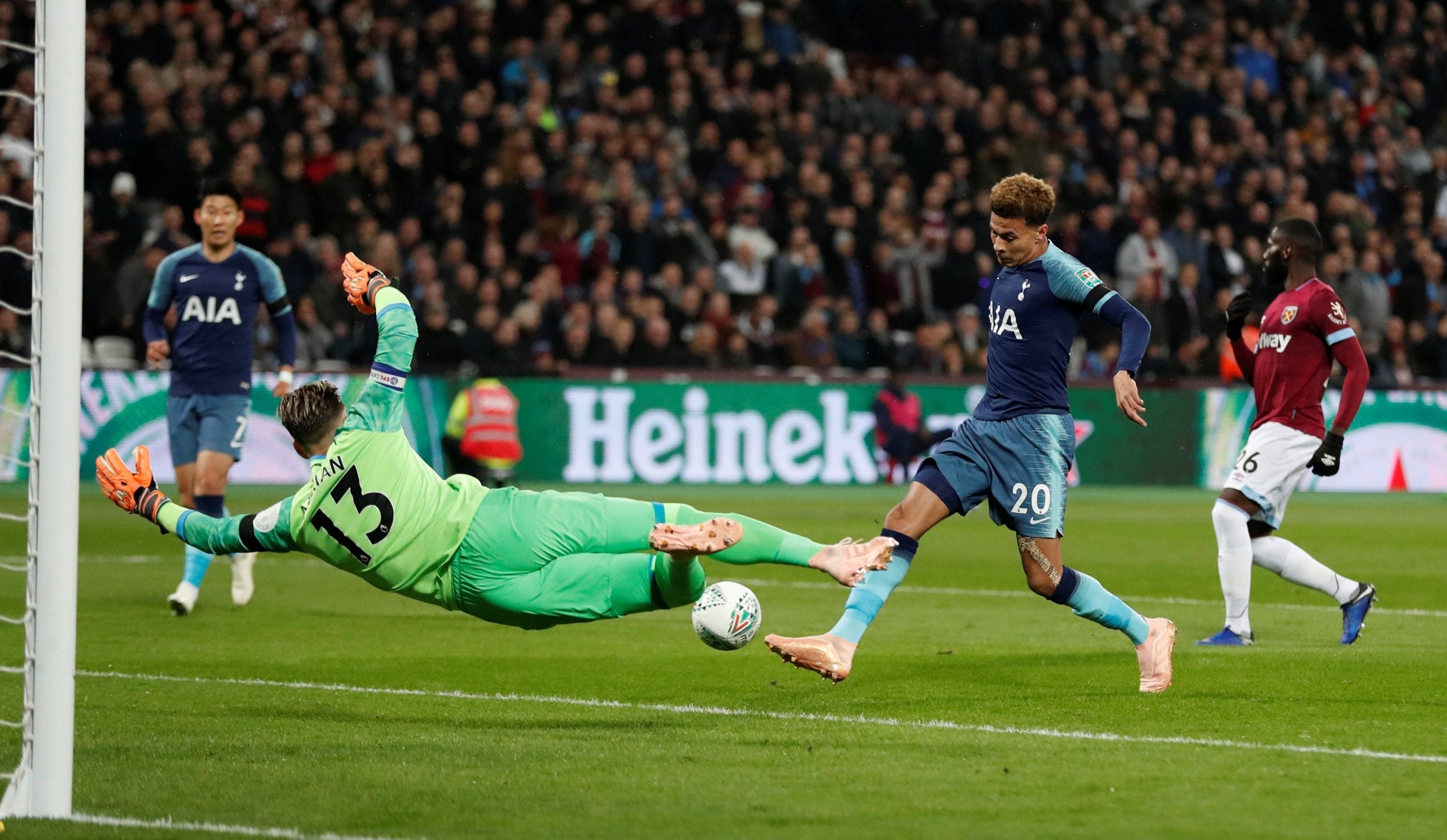 Alli was back to his best against West Ham