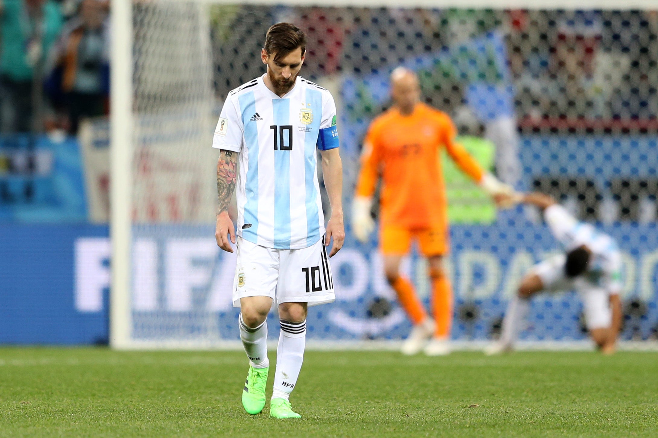 Pele believes that Lionel Messi is not as good as he was (Getty)