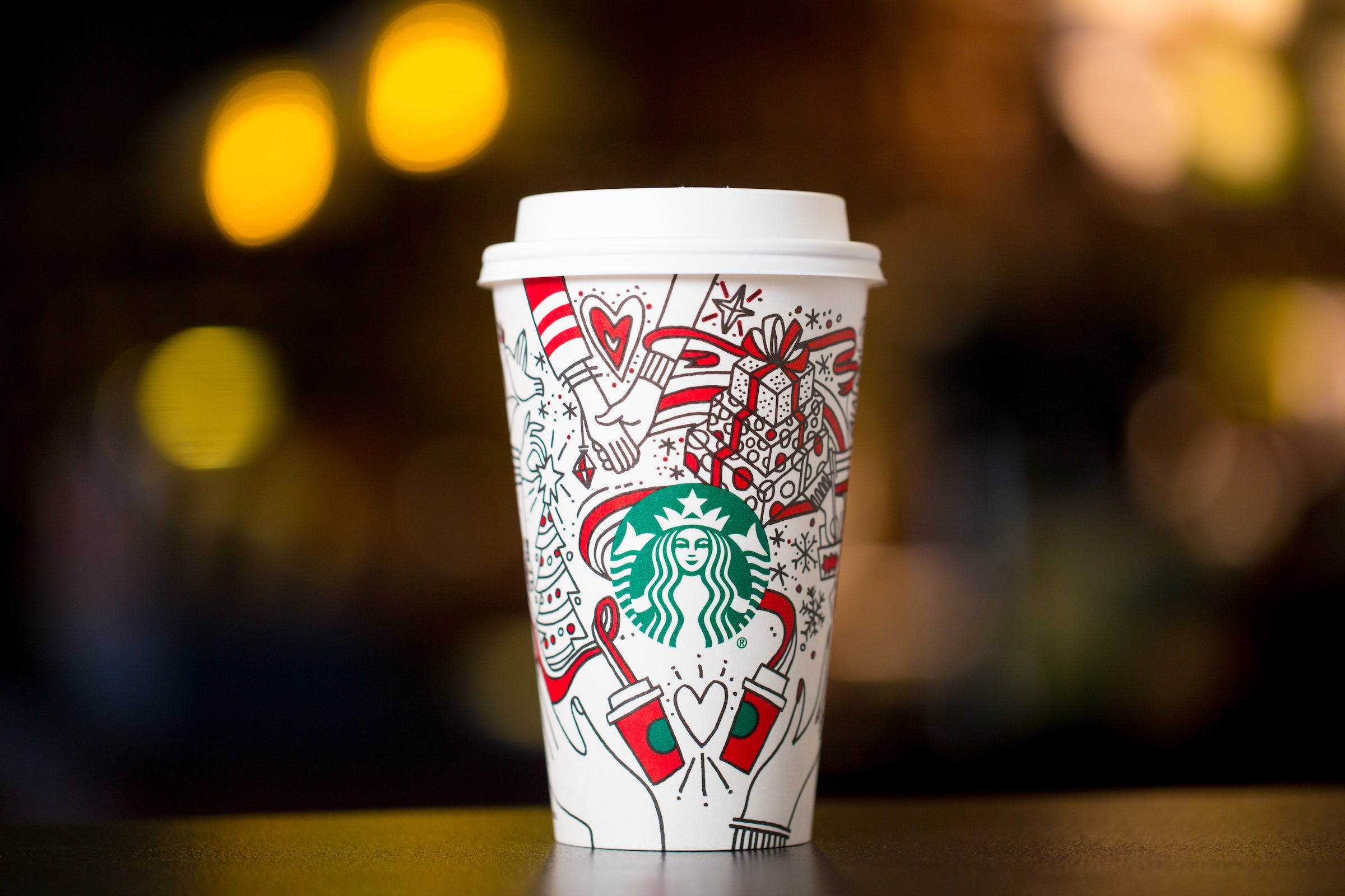 Starbucks was previously accused of promoting a 'gay agenda' with its holiday cups