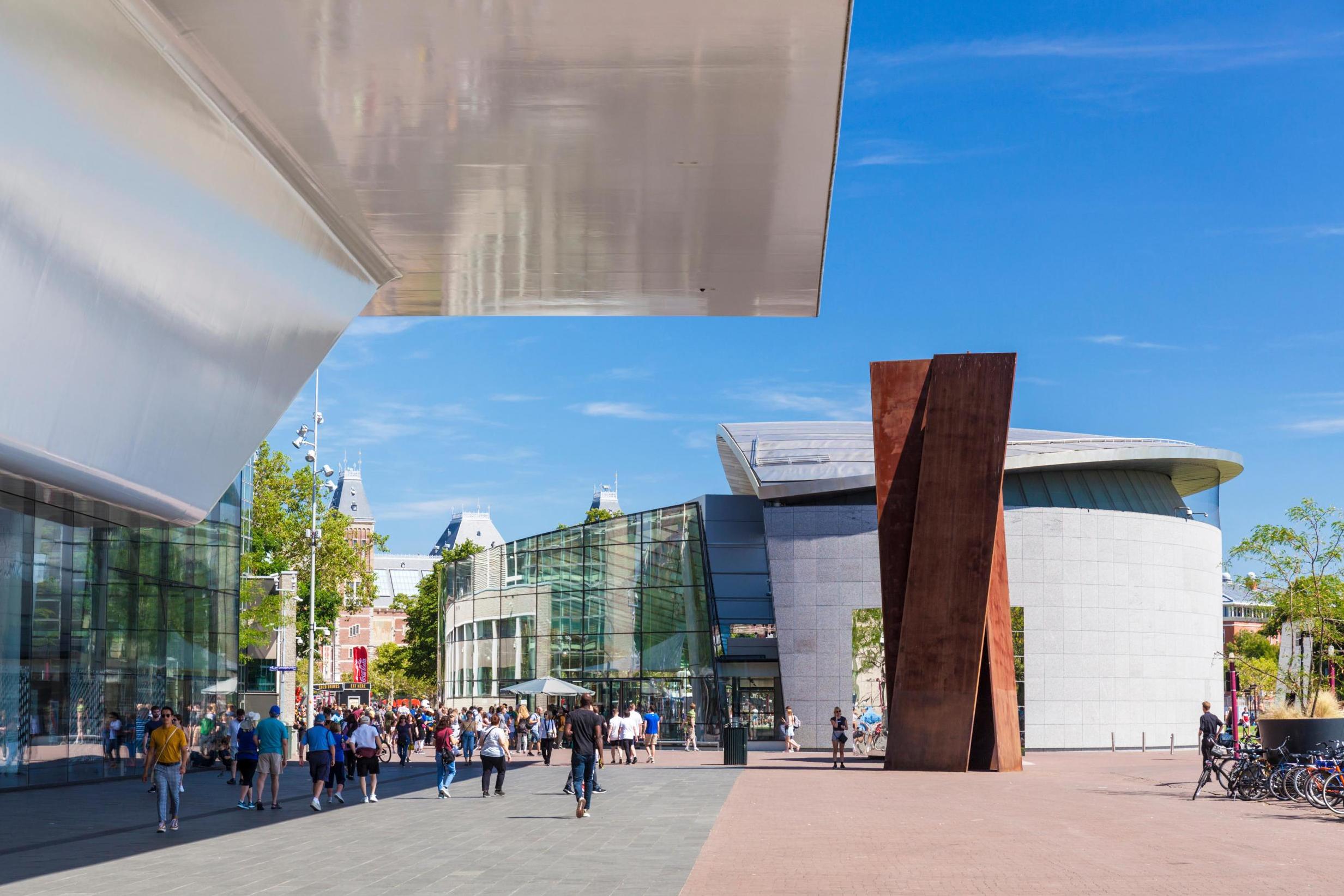 The Van Gogh Museum and the Stedelijk Museum in Amsterdam (Alamy)