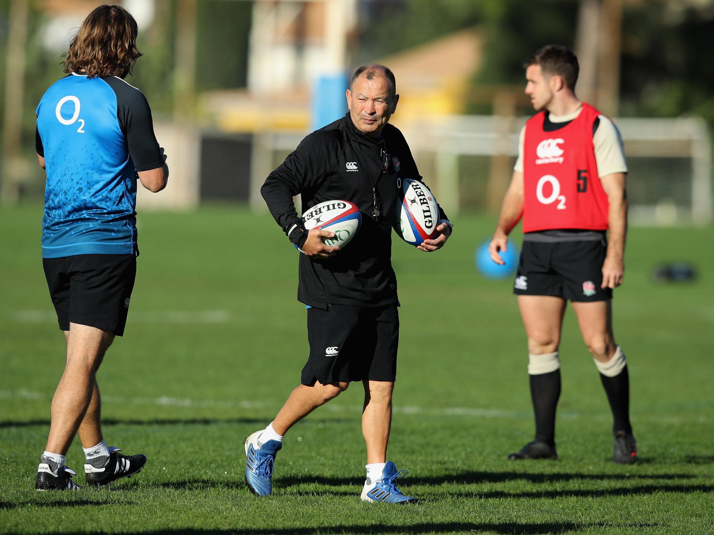 Eddie Jones' training methods have come under scrutiny