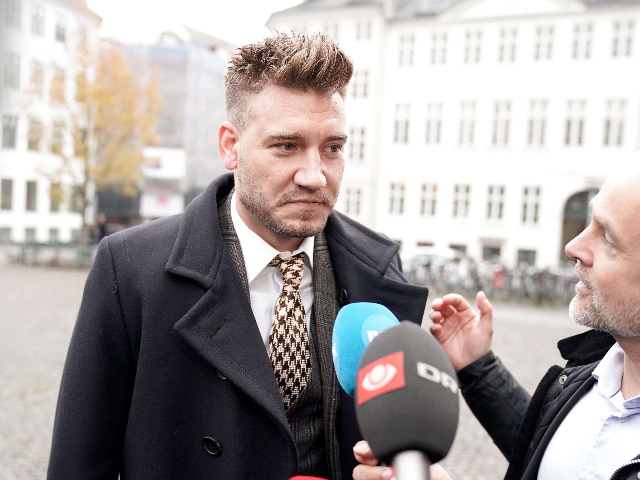 Nicklas Bendtner refused to pay a £4.80 taxi fare