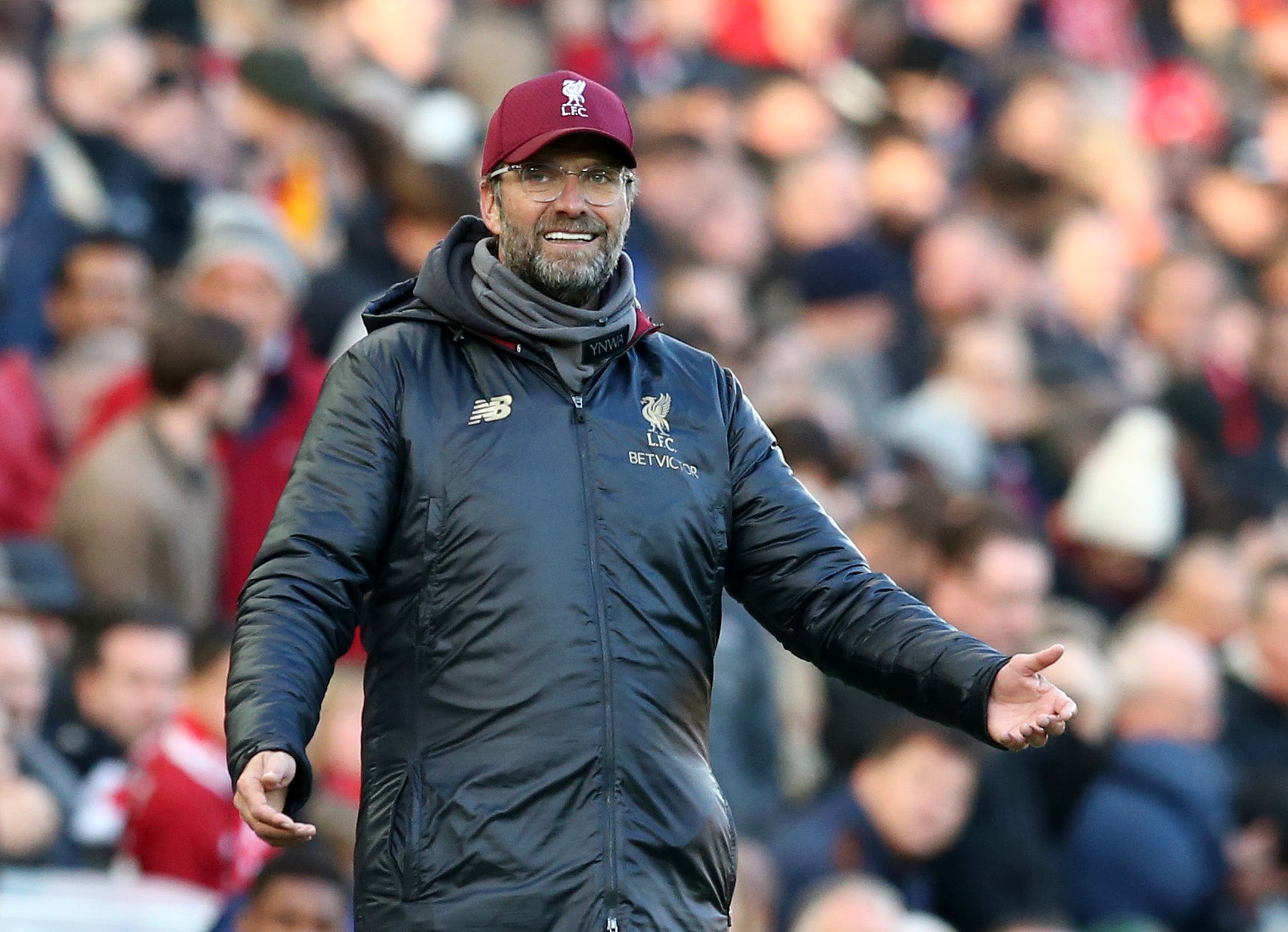 Jurgen Klopp's side have 26 points from a possible 30