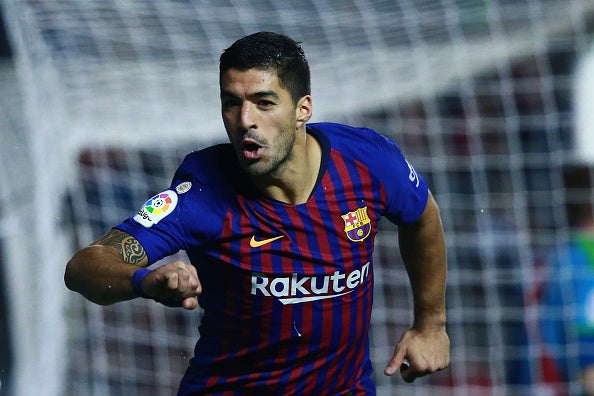 Luis Suarez's winner came in the 90th minute