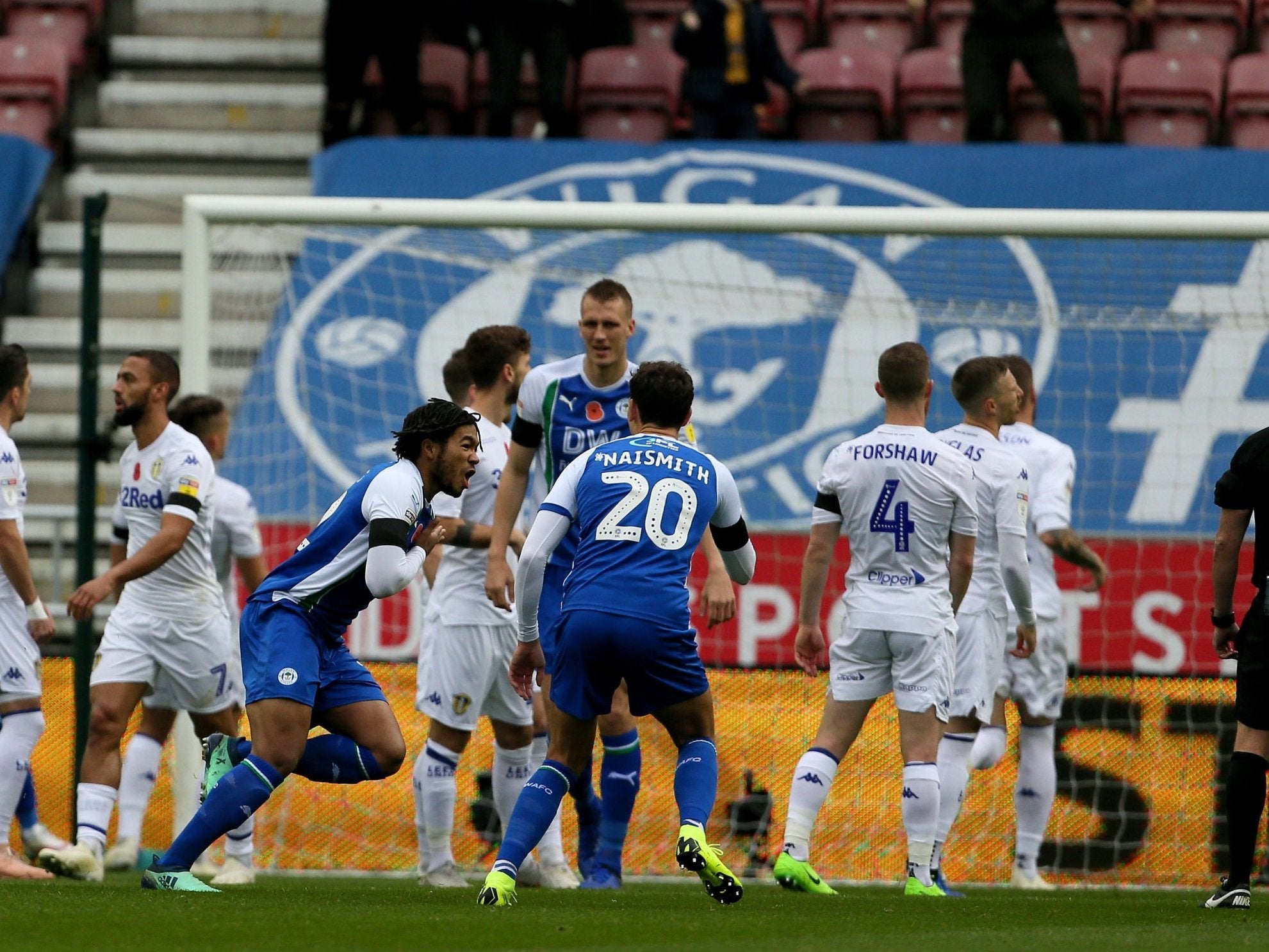 Reece James put Wigan ahead early on