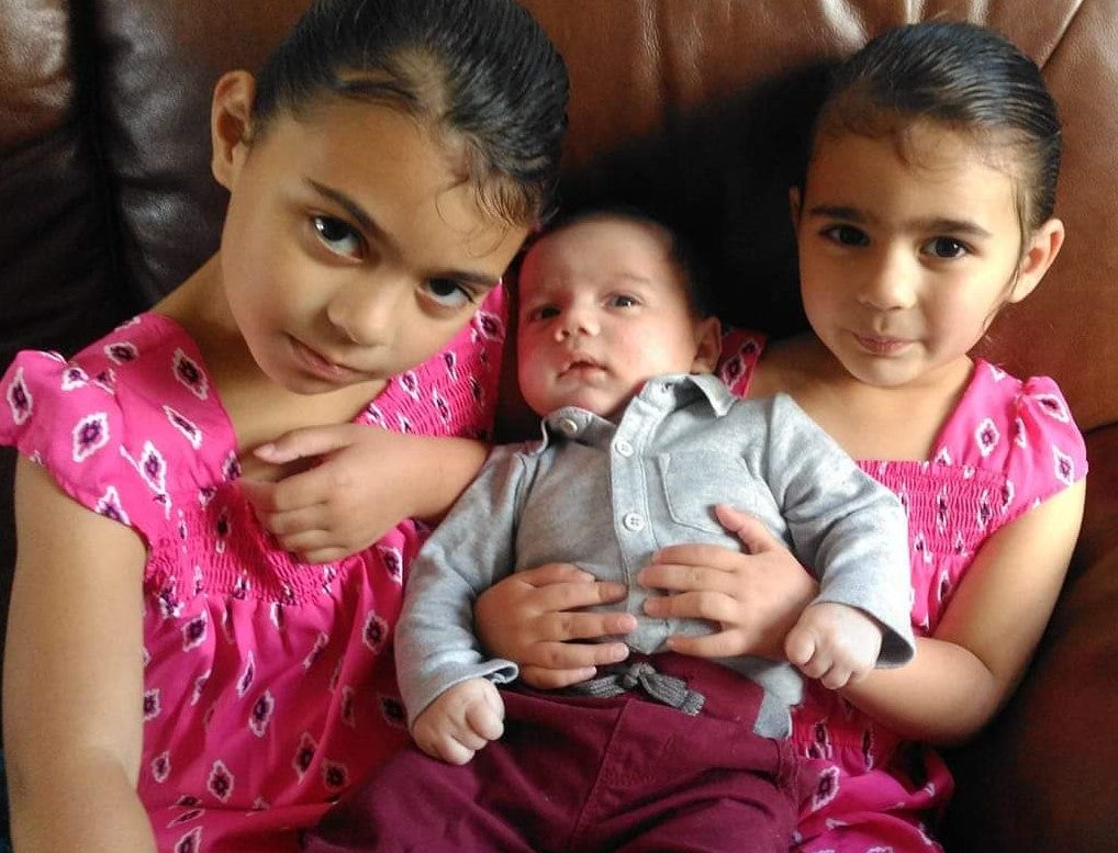 Luke Thomas has been separated from his two daughters and new-born son amid months of Home Office delay and errors by immigration officials