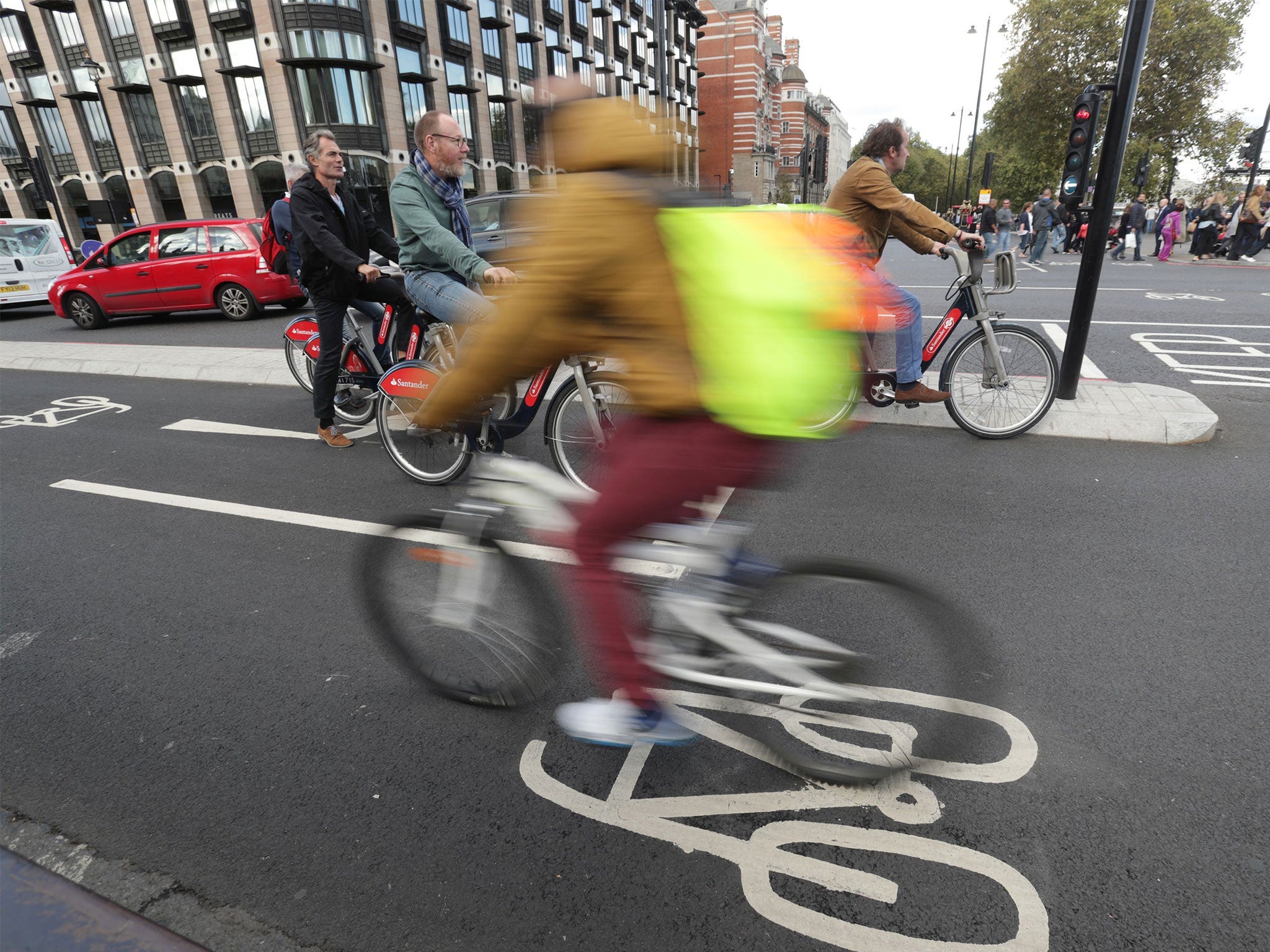 Lord Winston has warned that 'an increasing number [of cyclists] are extremely aggressive'