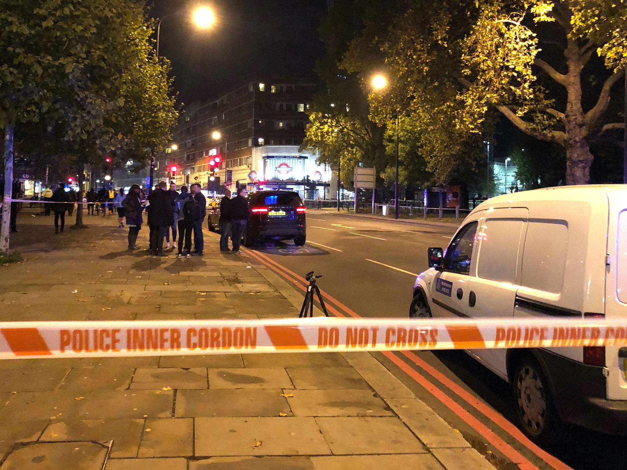 A 17-year-old boy was stabbed outside Clapham South station in November