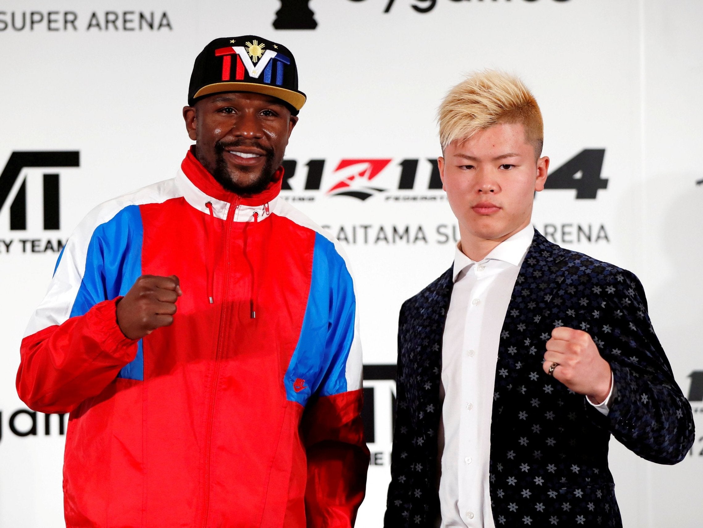 Mayweather will fight Nasukawa on New Year's Eve (REUTERS)