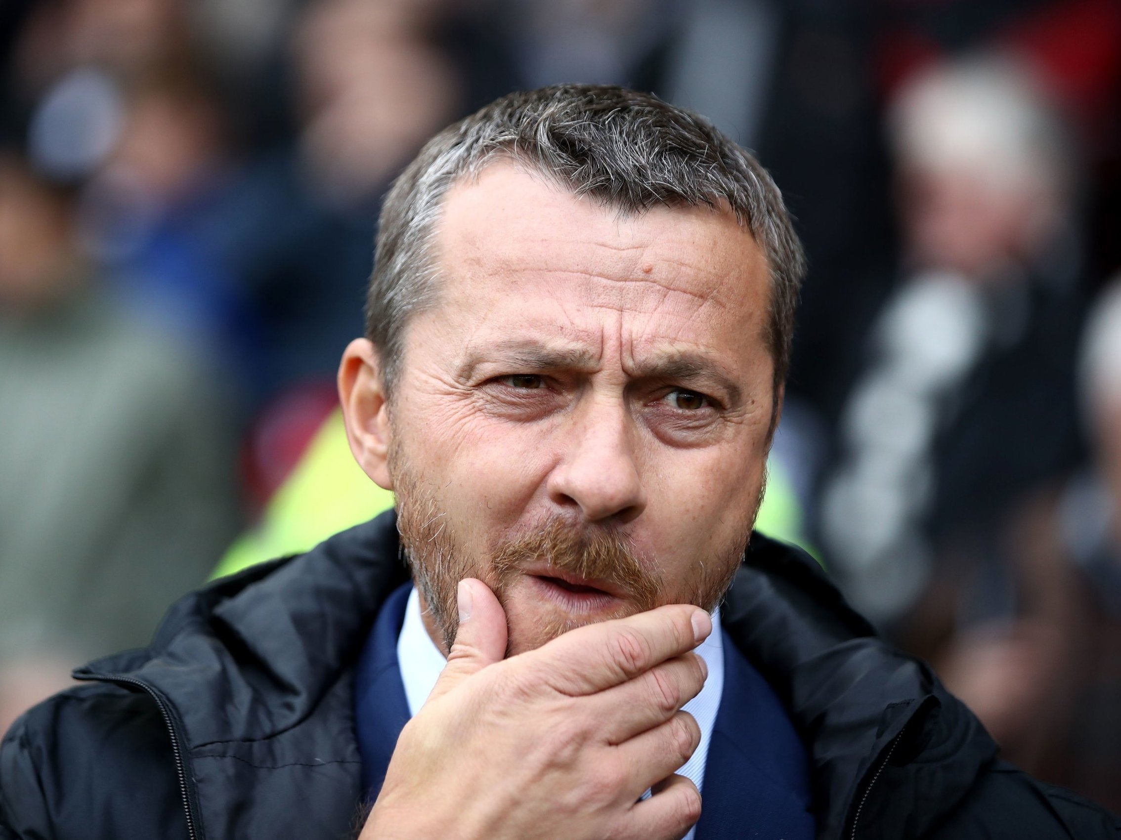 Slavisa Jokanovic was coy on his future after losing to Huddersfield